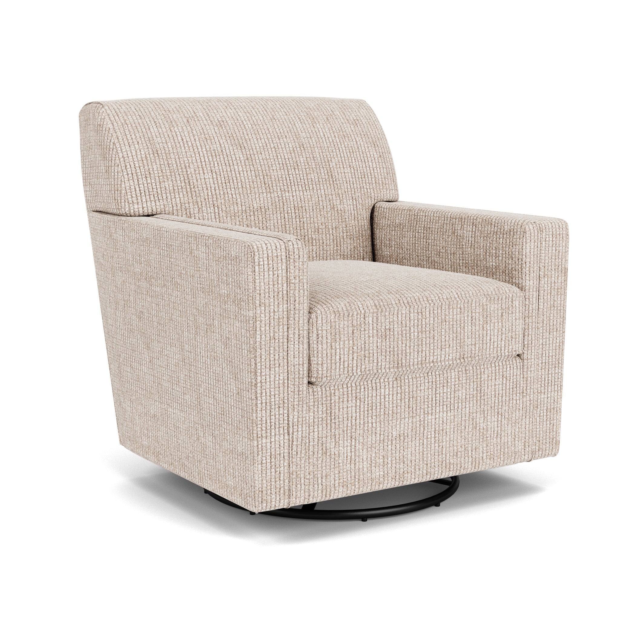 Nora Fabric Swivel Chair