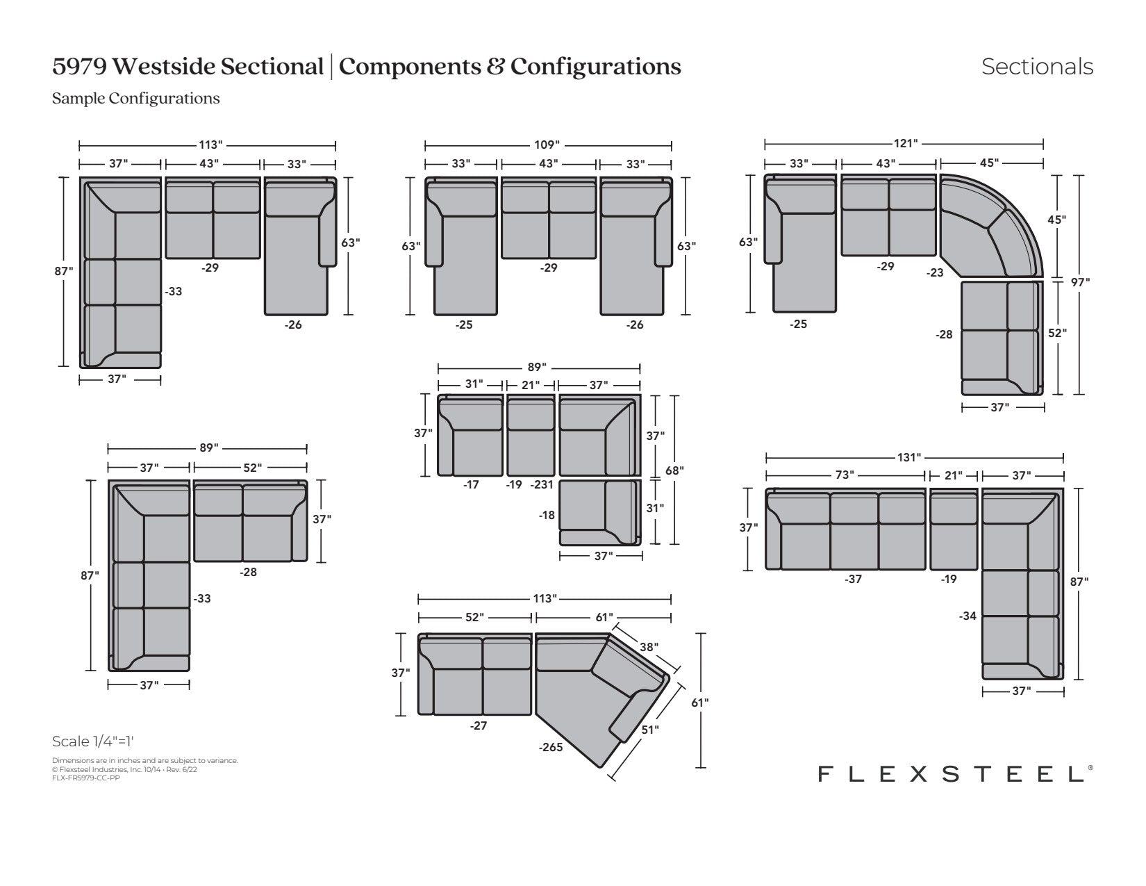 Westside Fabric Sectional