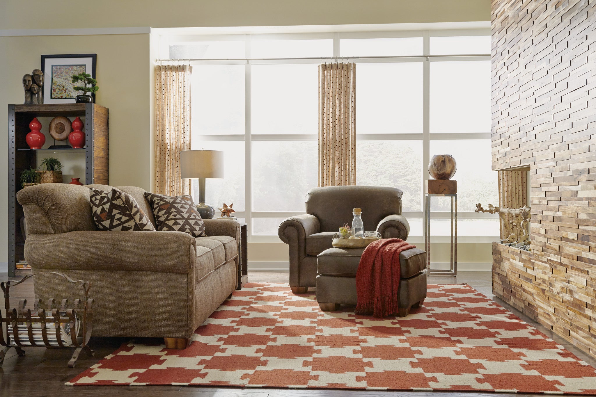 Main Street Fabric Sofa