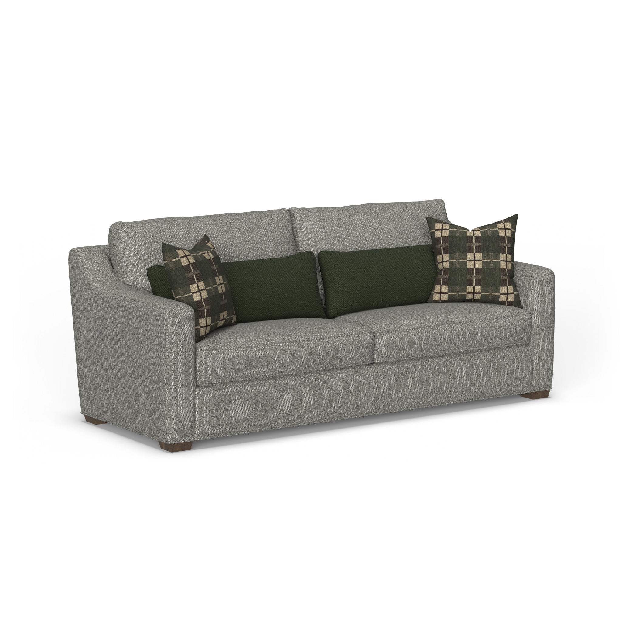 Milo Fabric Two-Cushion Sofa