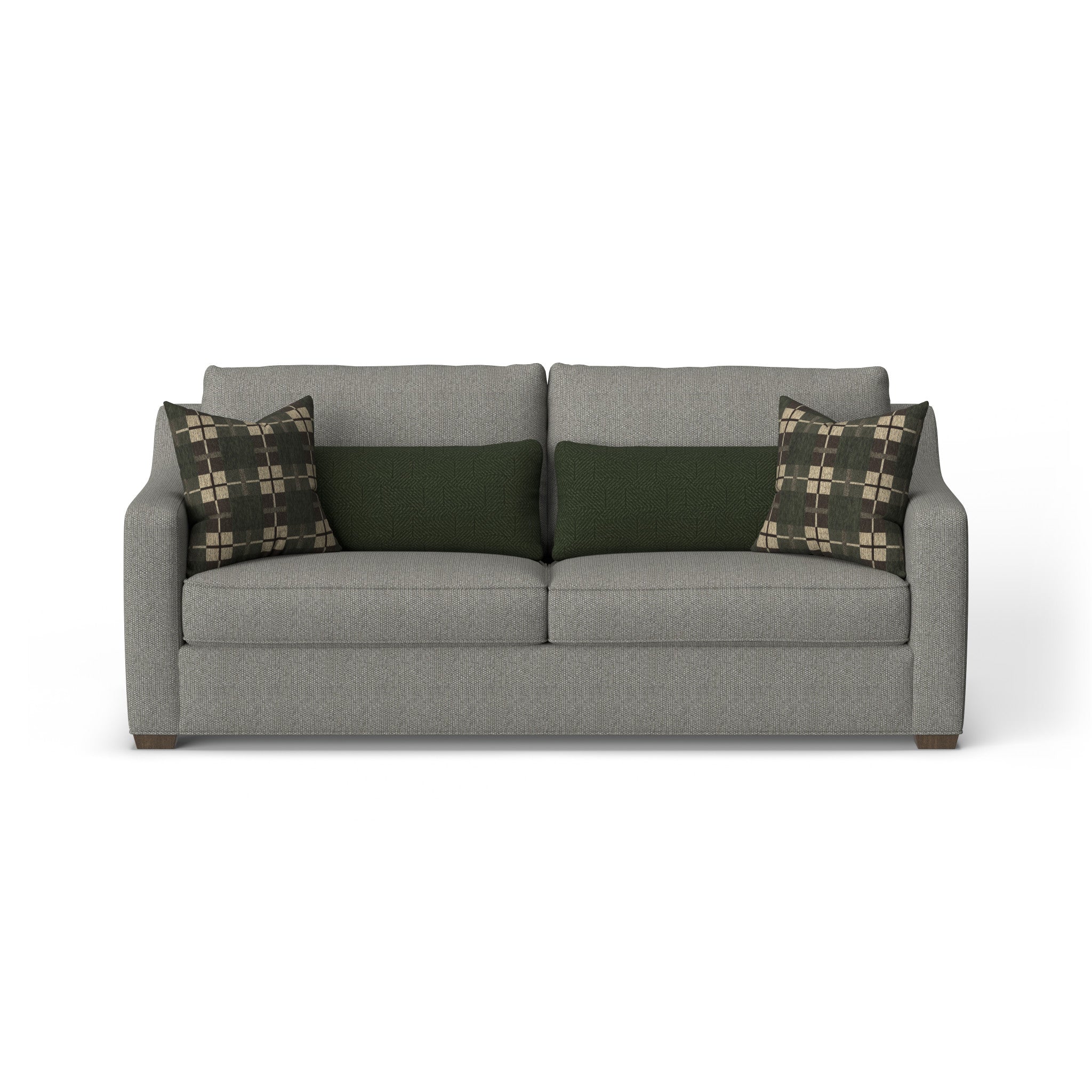 Milo Fabric Two-Cushion Sofa
