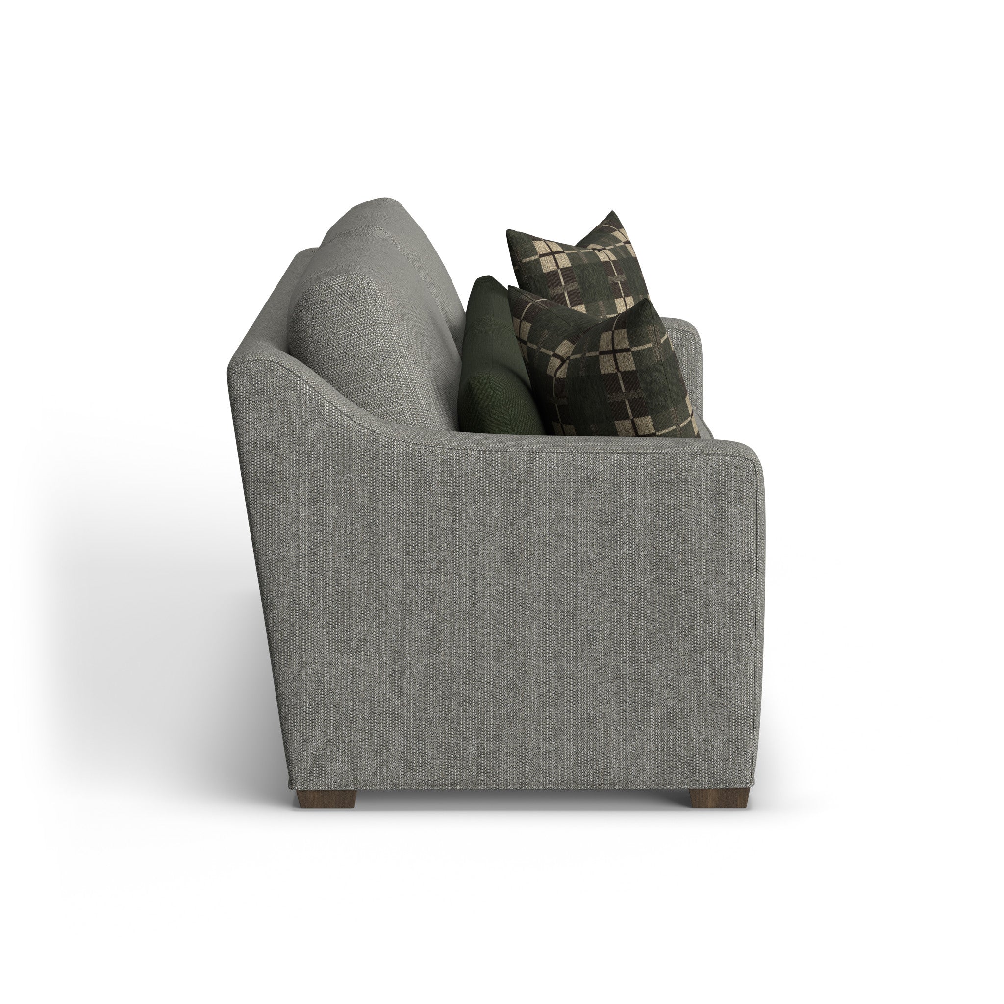 Milo Fabric Two-Cushion Sofa