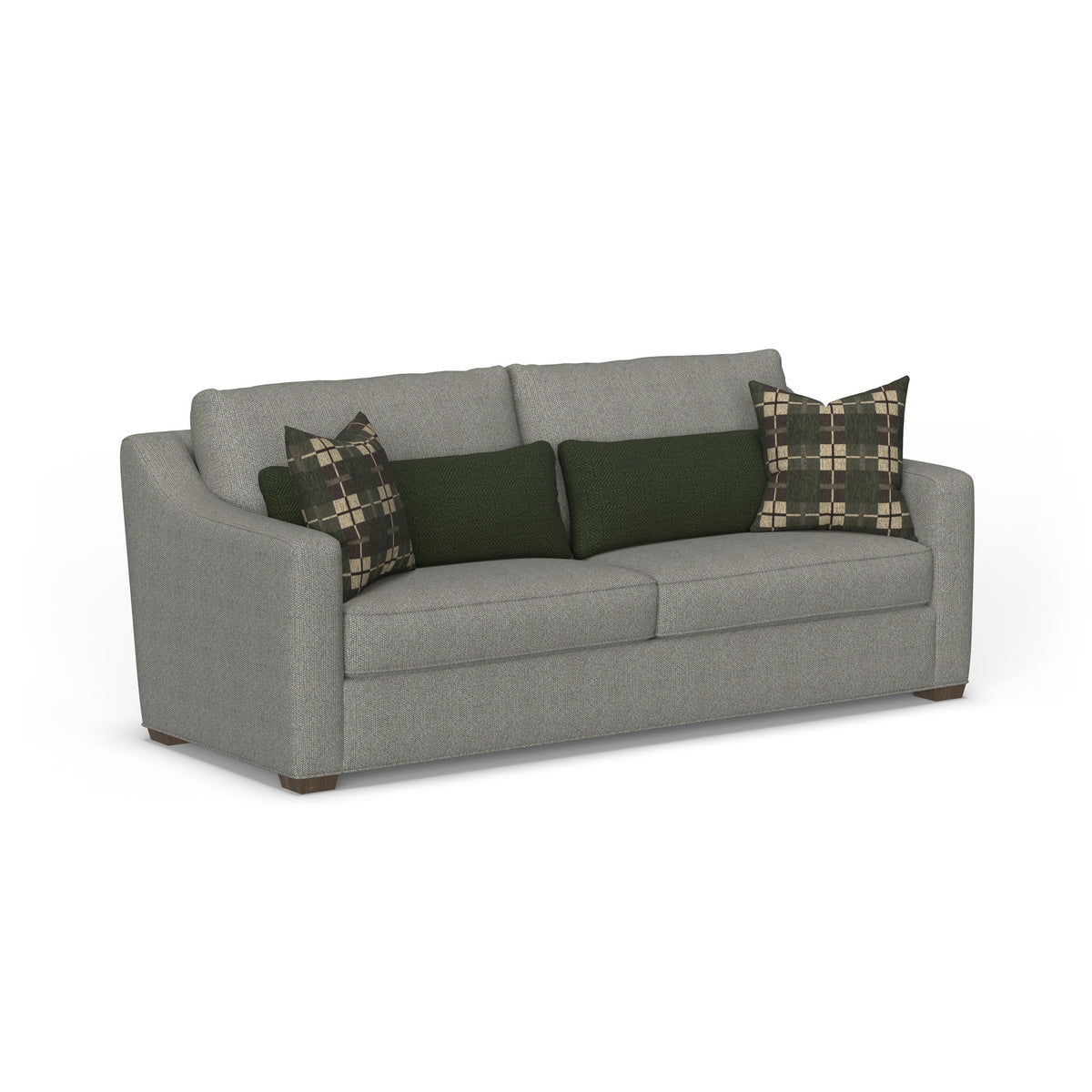 Milo Fabric Two-Cushion Sofa