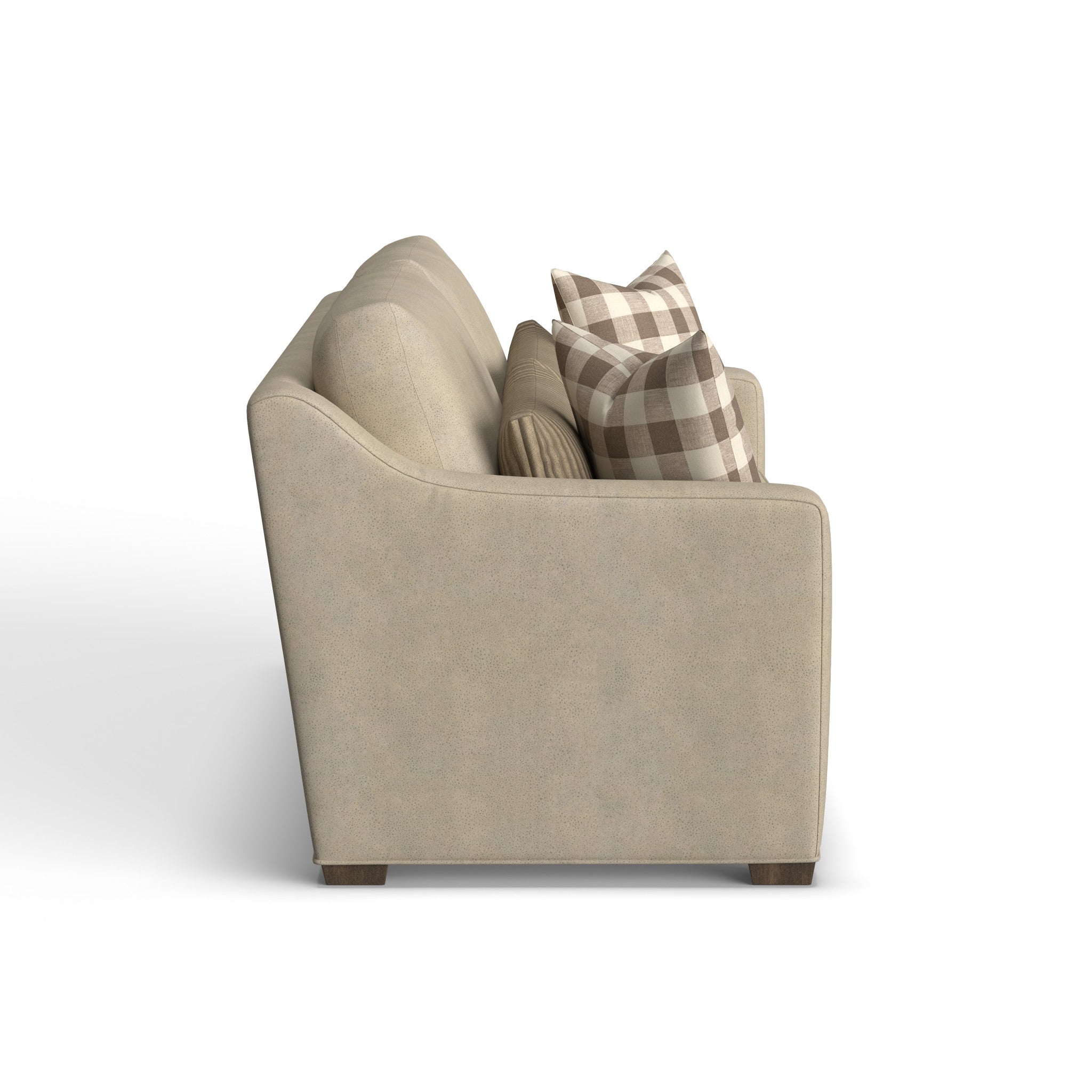 Milo Fabric Two-Cushion Sofa