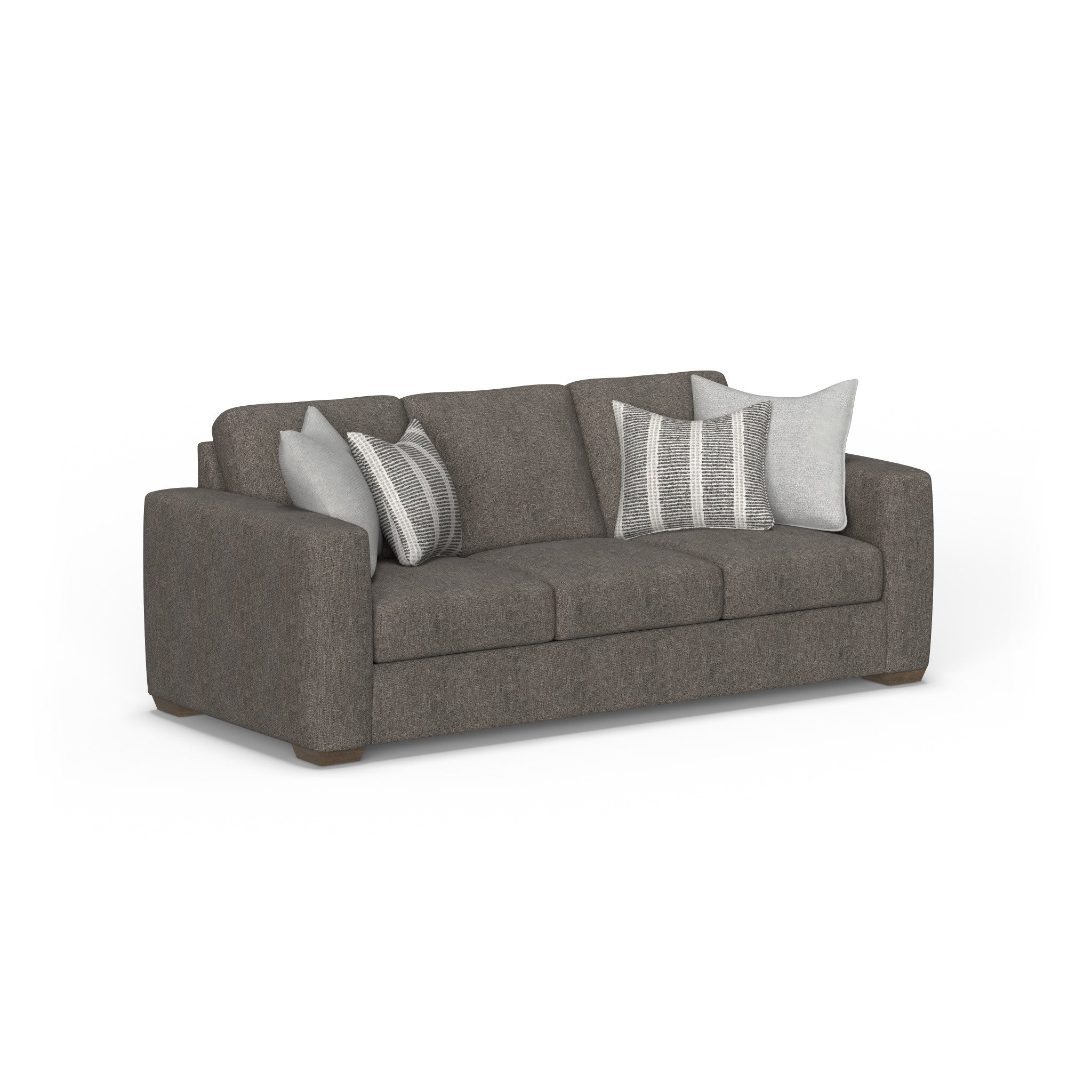 Collins Fabric Three-Cushion Sofa