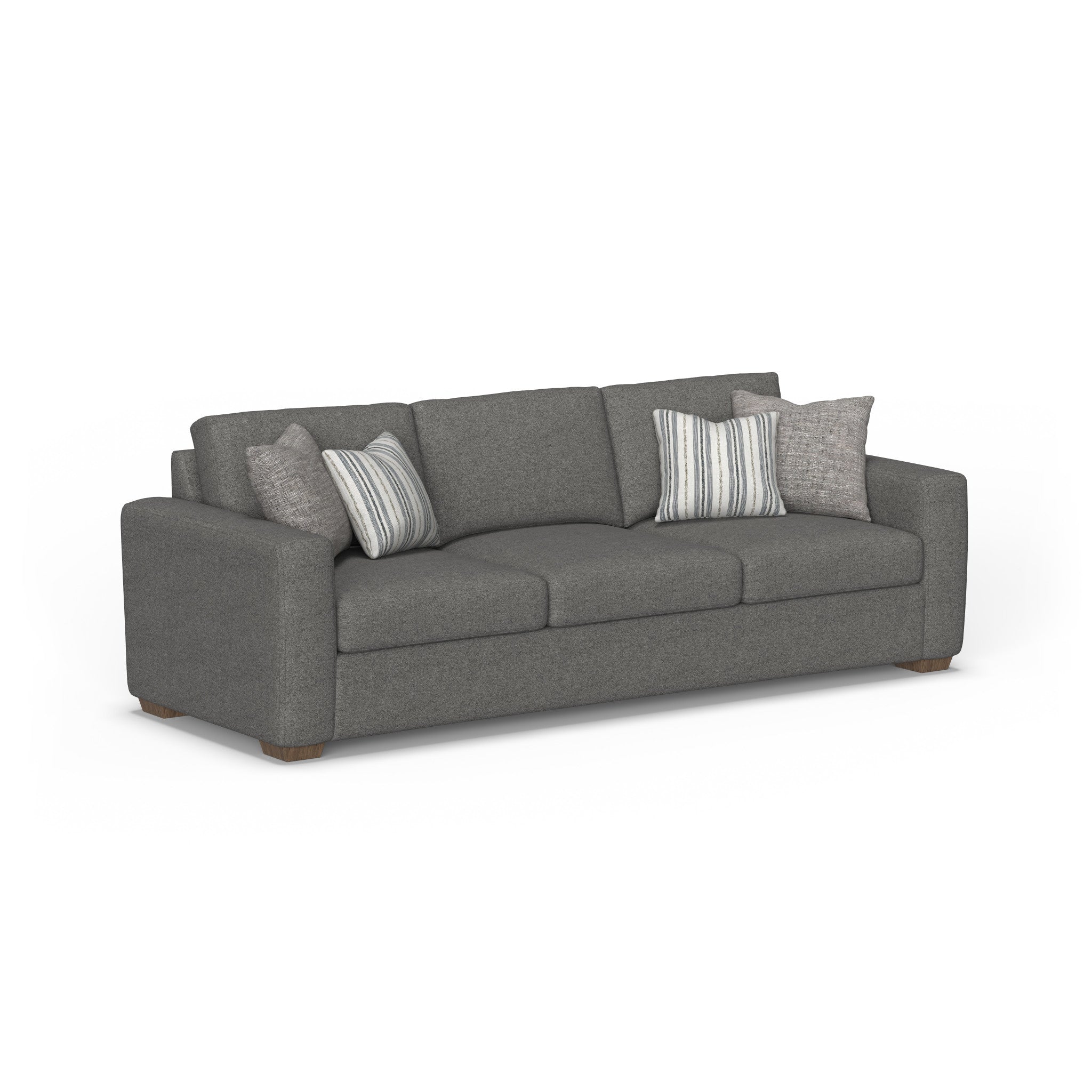 Collins Fabric Large Three-Cushion Sofa