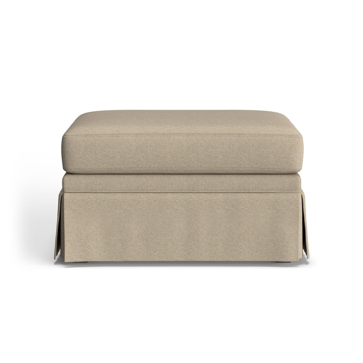 Lottie Fabric Ottoman