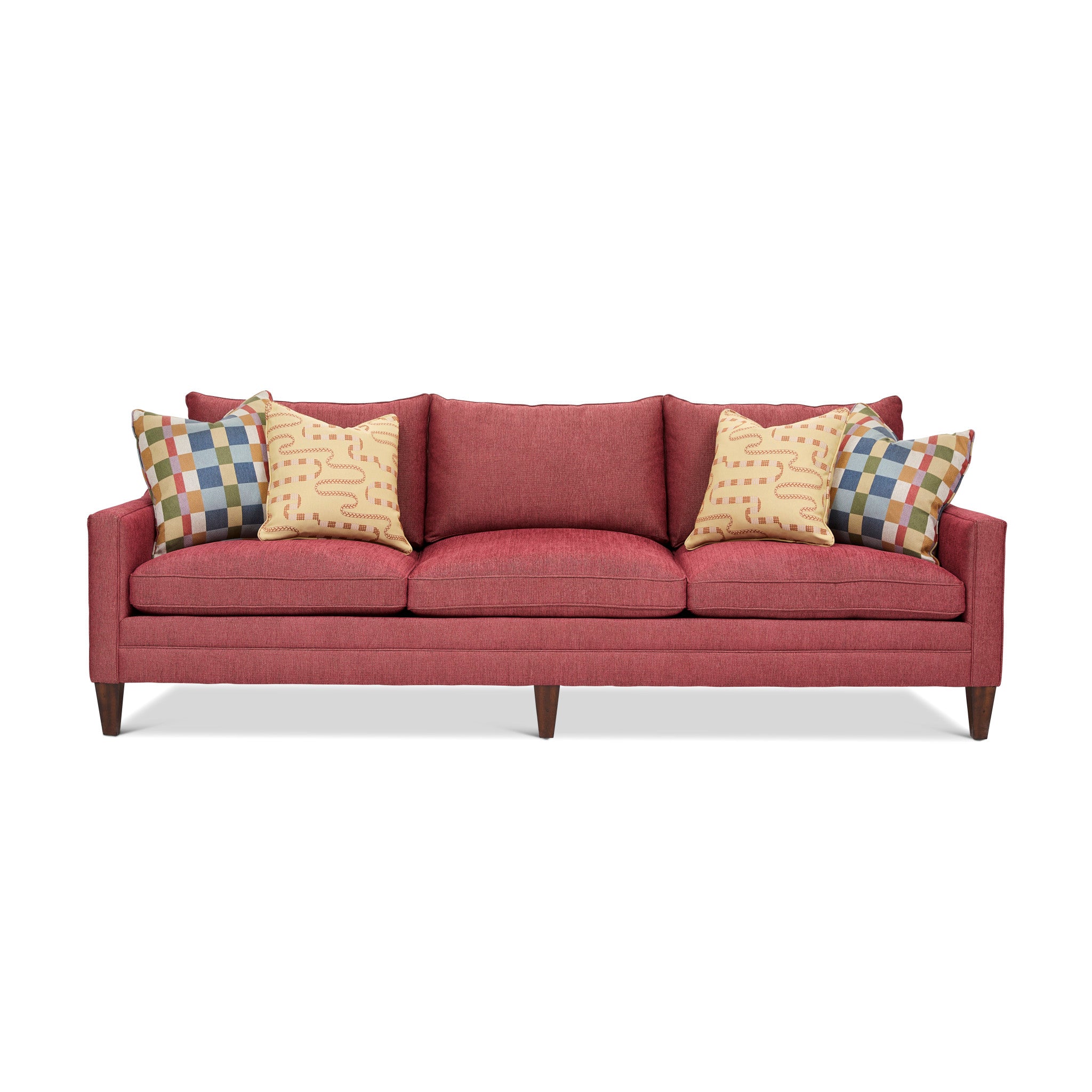 Eleanora Fabric Large Three-Cushion Sofa