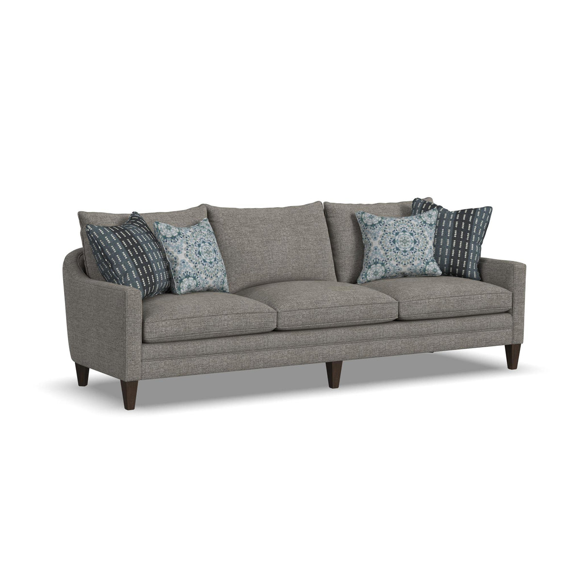 Eleanora Fabric Large Three-Cushion Sofa