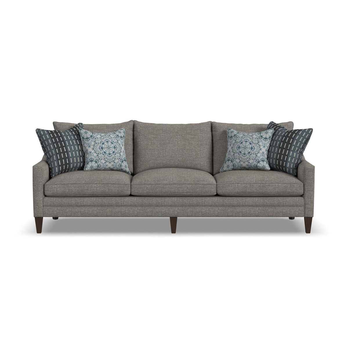 Eleanora Fabric Large Three-Cushion Sofa