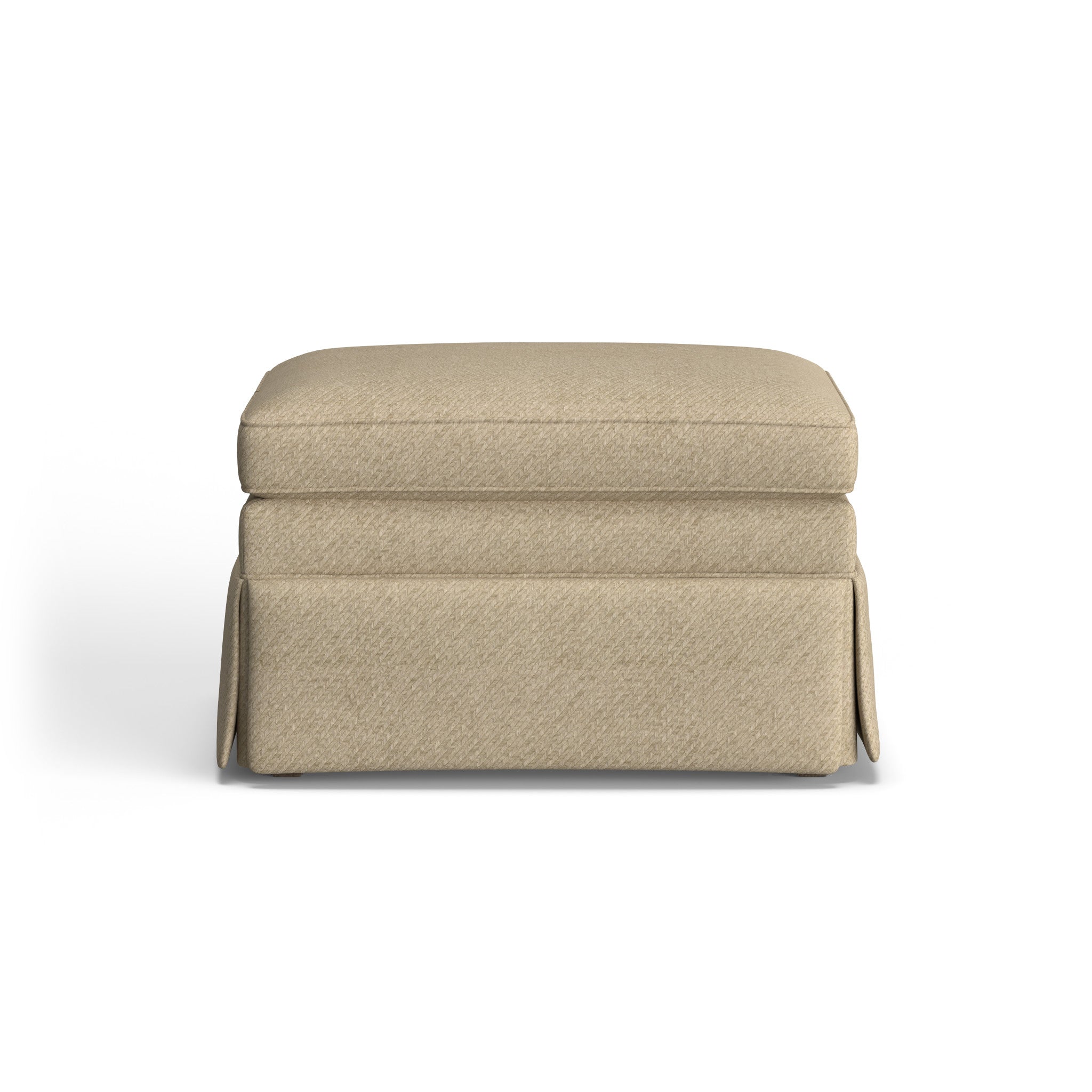 Eleanora Fabric Ottoman