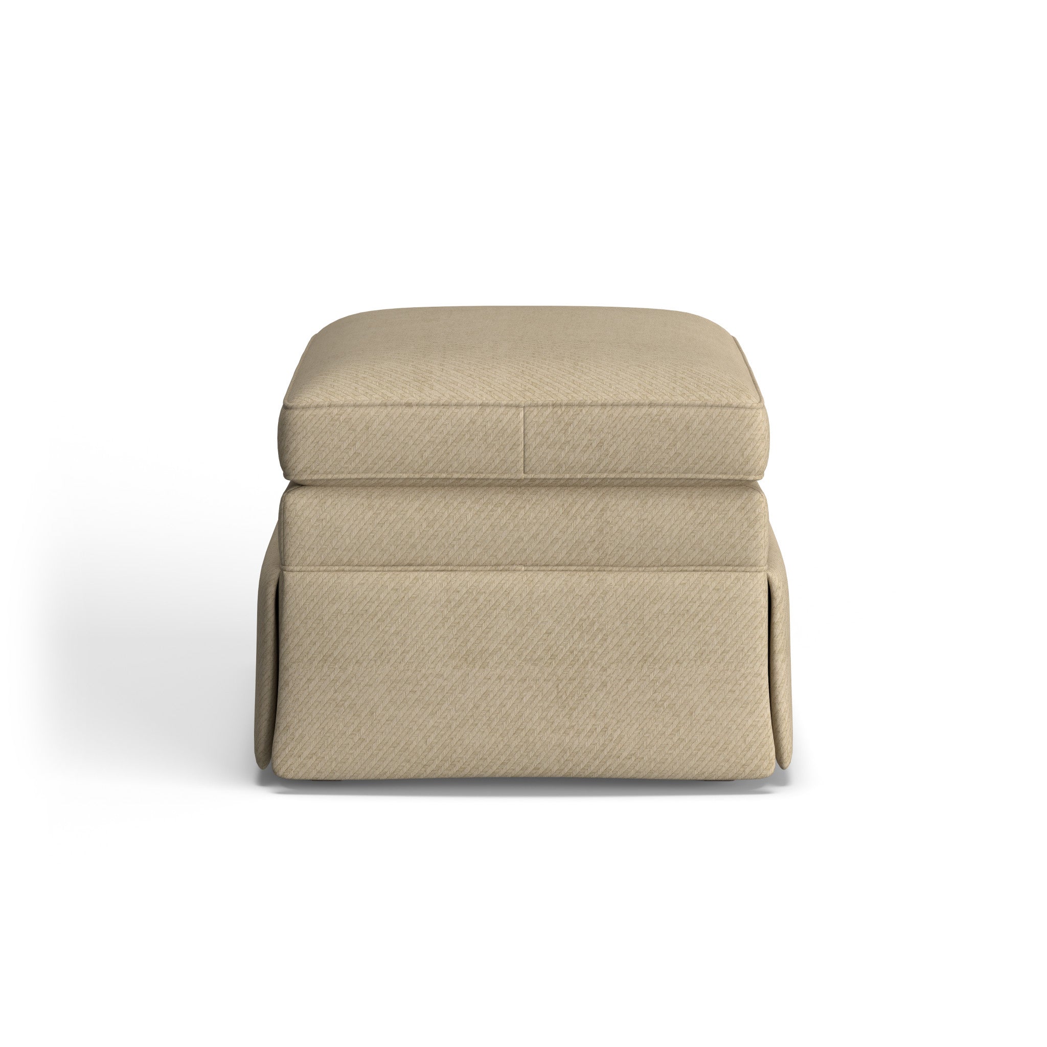 Eleanora Fabric Ottoman