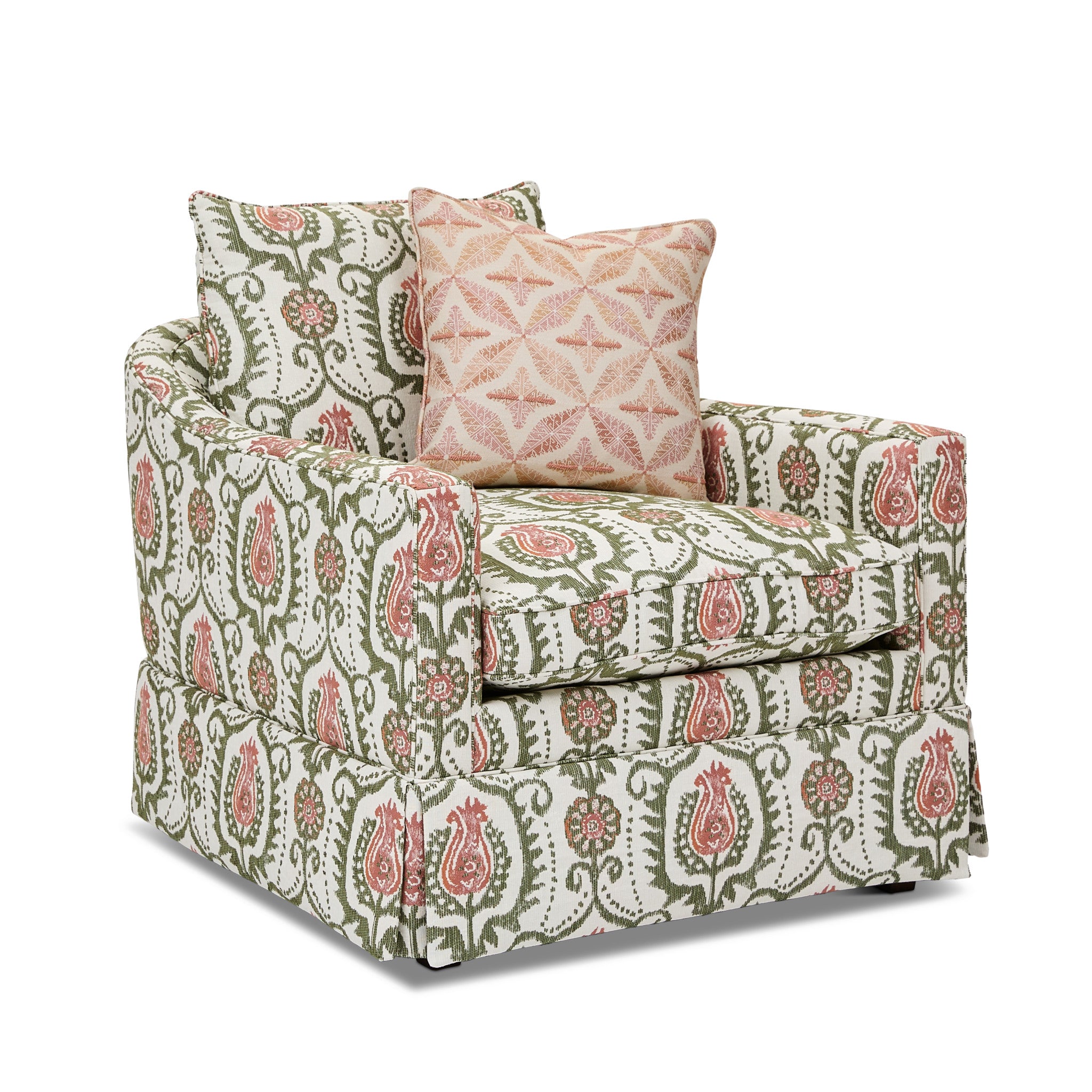 Eleanora Fabric Chair with Skirt