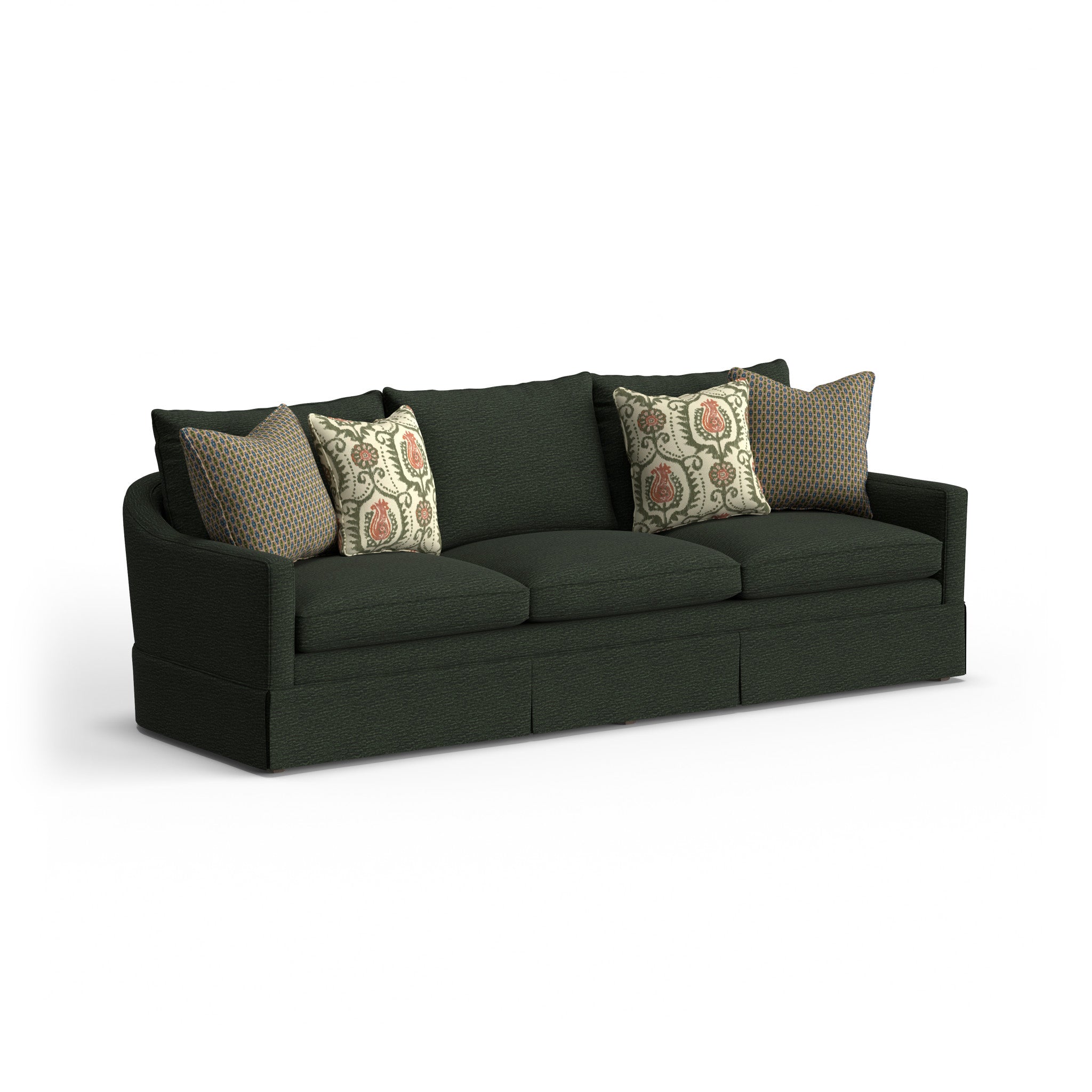 Eleanora Fabric Large Three-Cushion Sofa