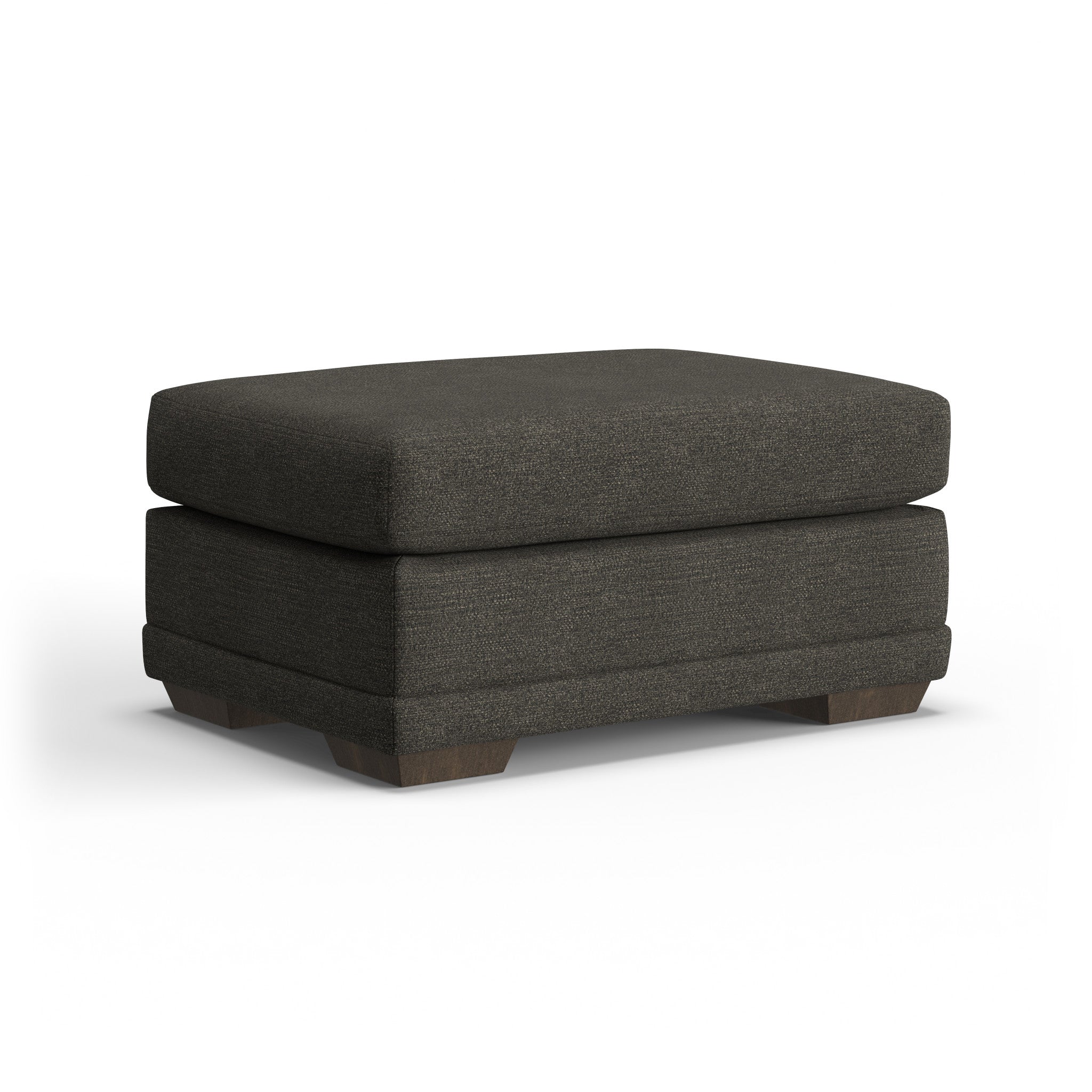 Jewel Fabric Ottoman