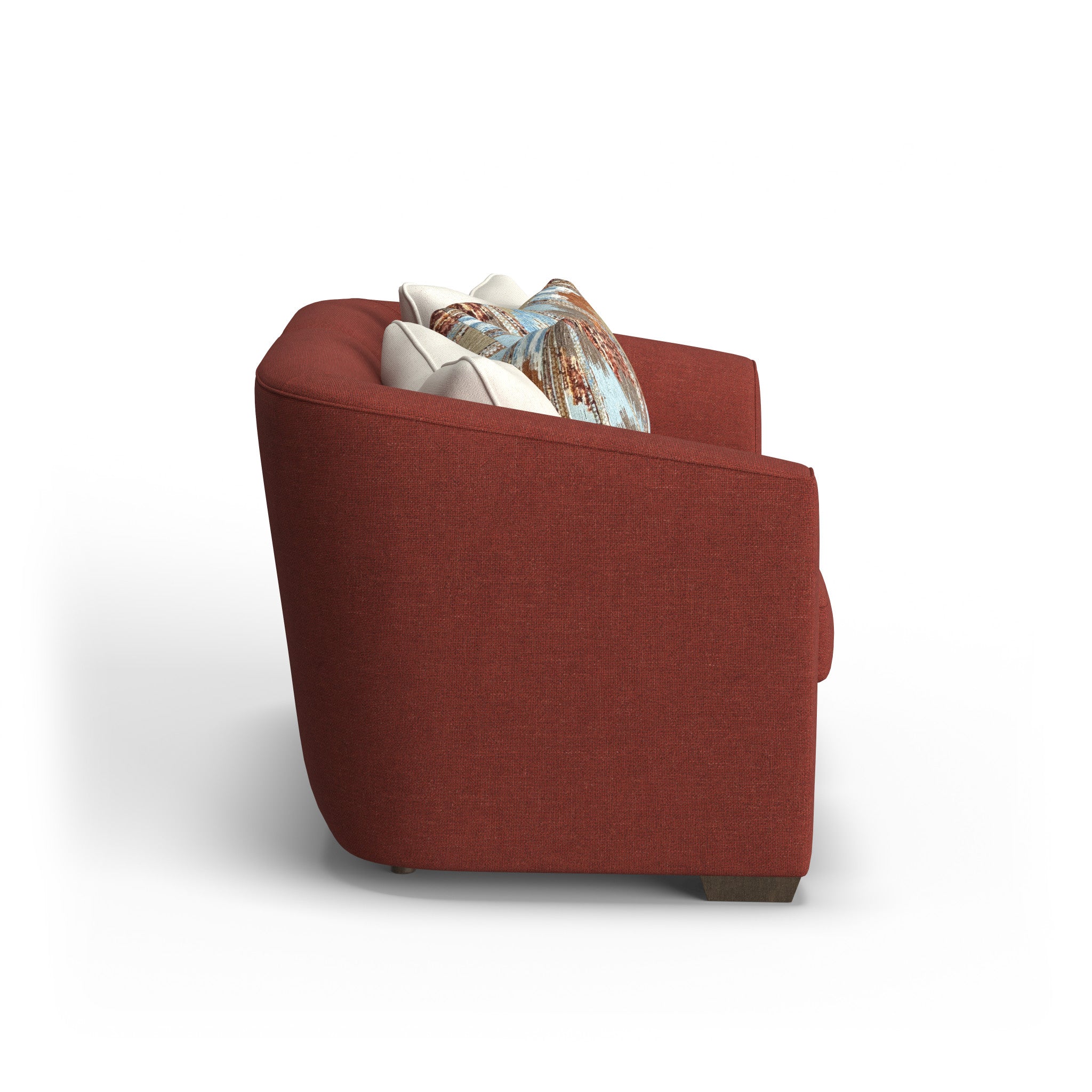 Jewel Fabric Loveseat