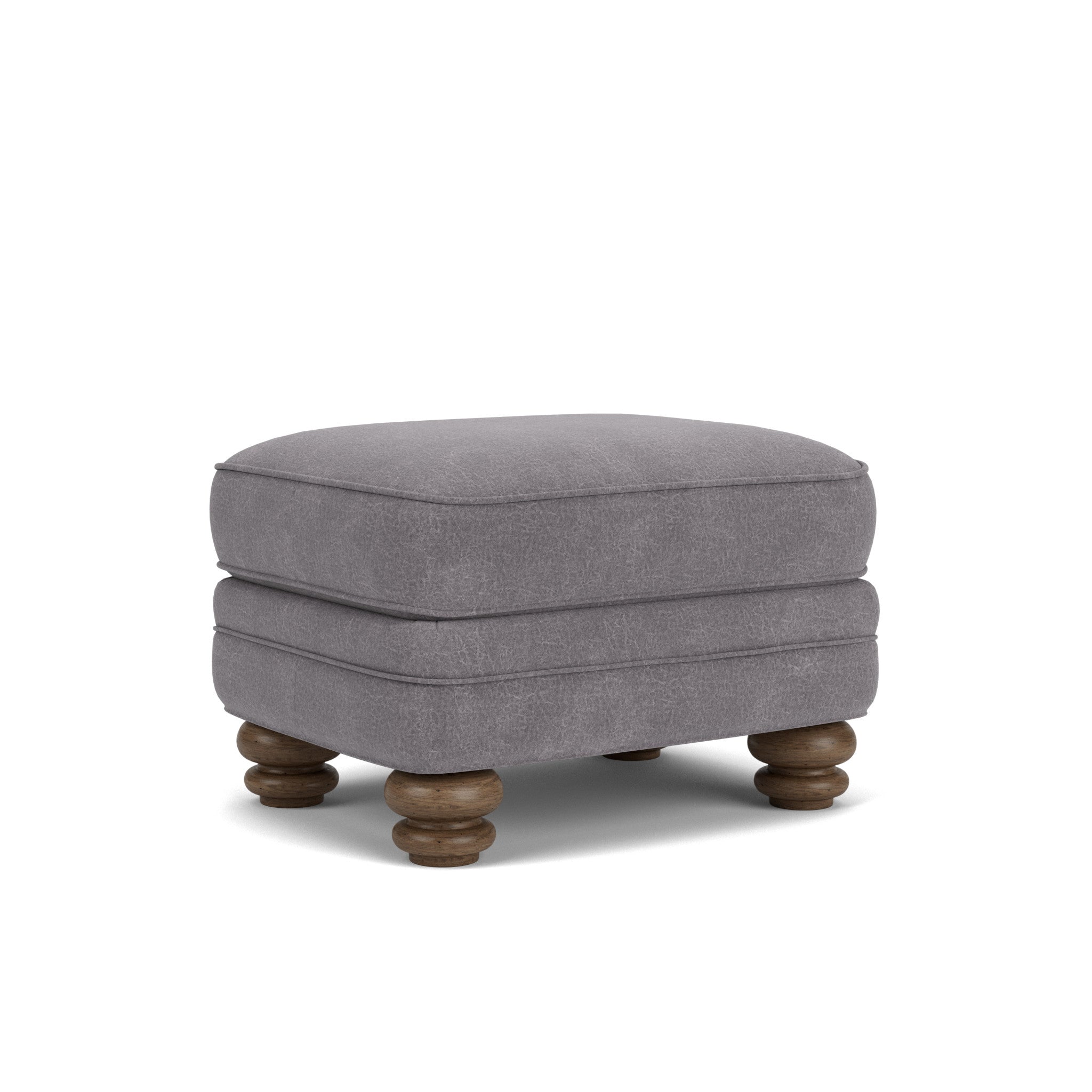 Bay Bridge Fabric Ottoman
