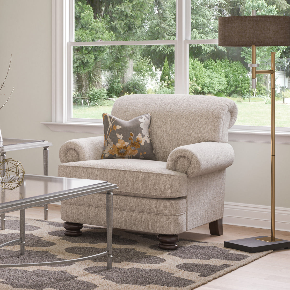 Bay Bridge Fabric Chair