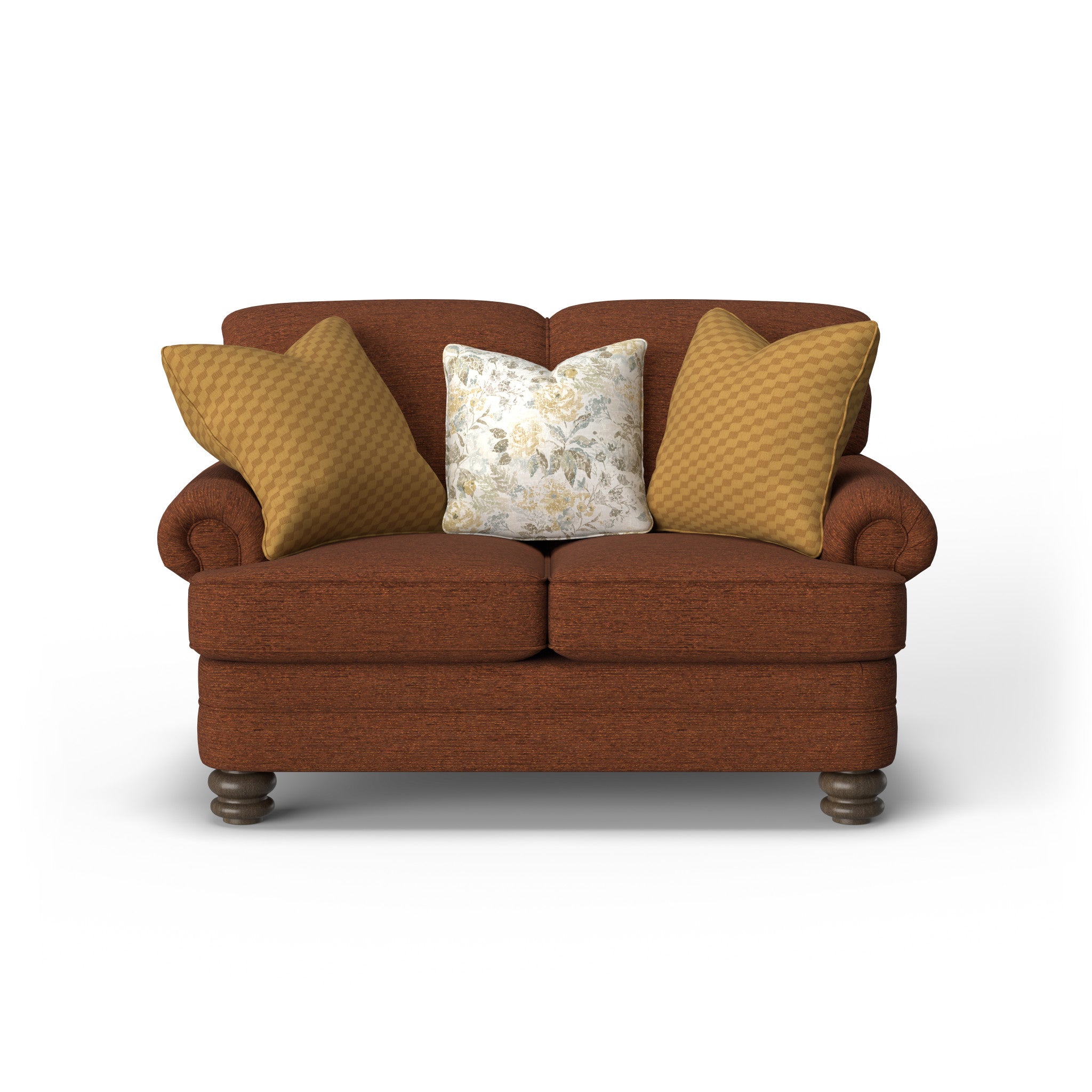 Bay Bridge Fabric Loveseat