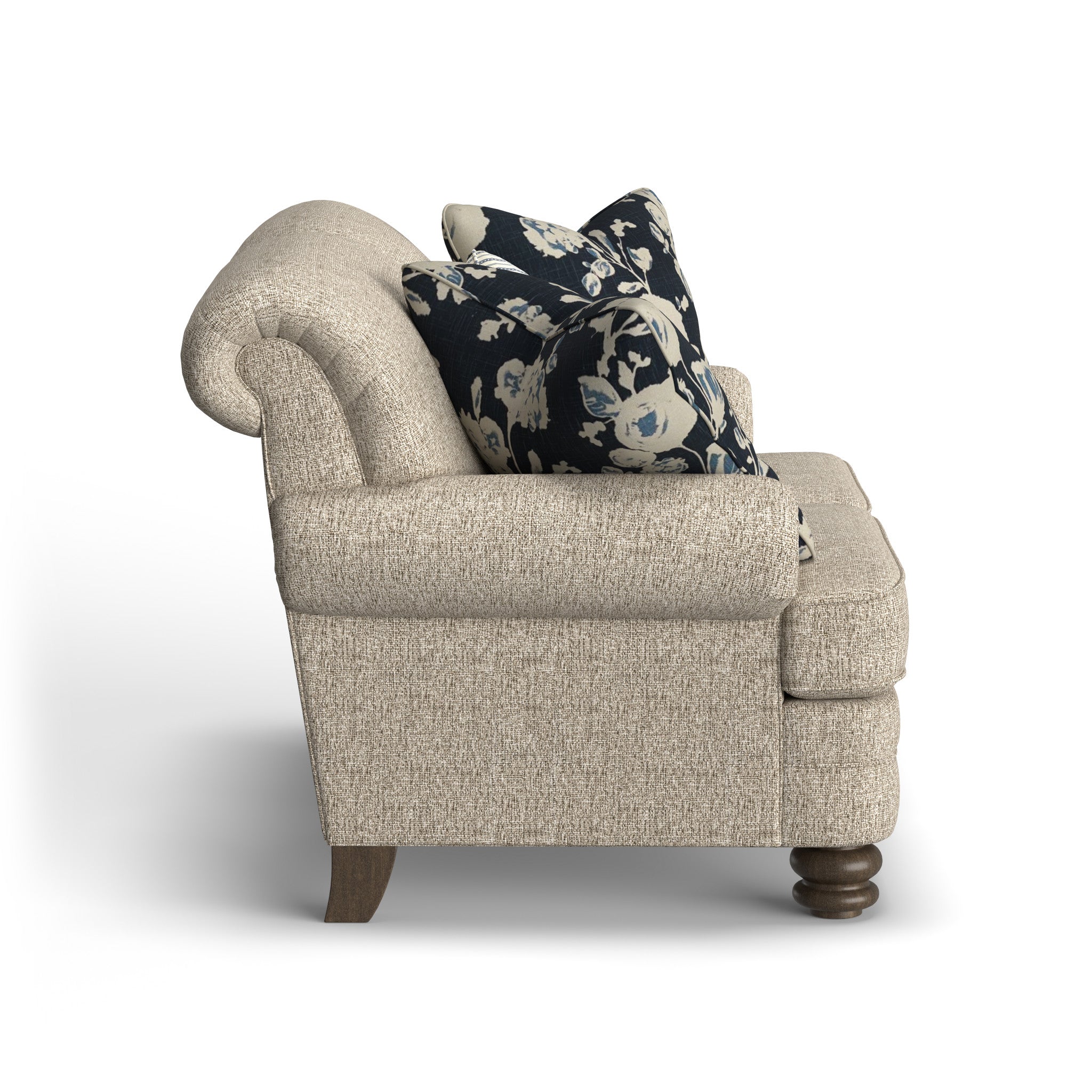 Bay Bridge Fabric Loveseat
