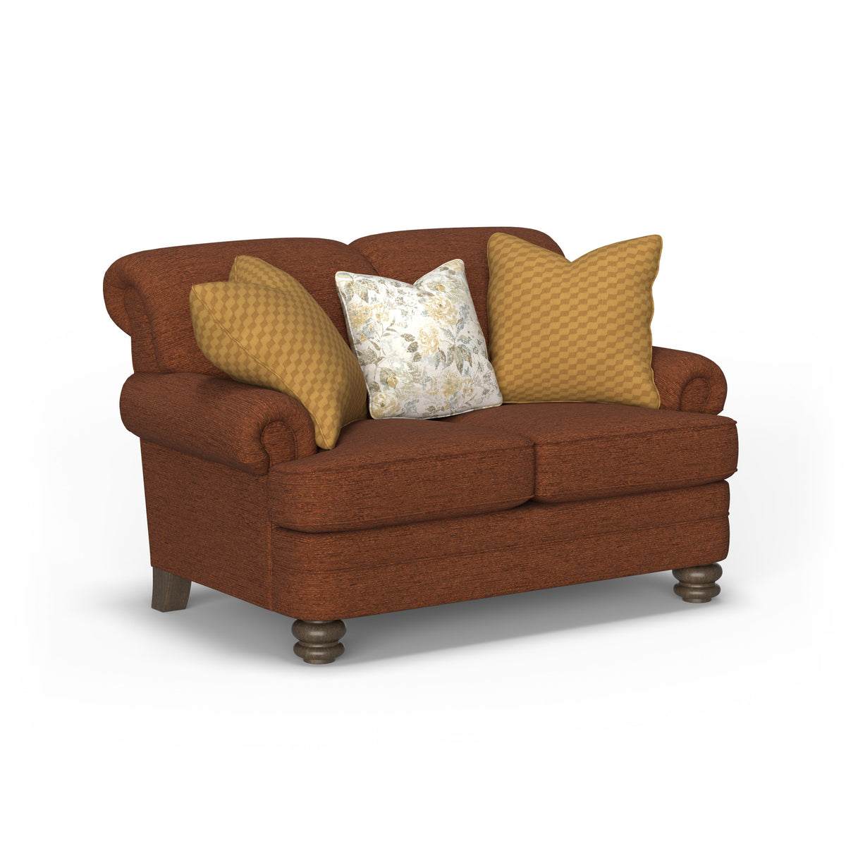Bay Bridge Fabric Loveseat