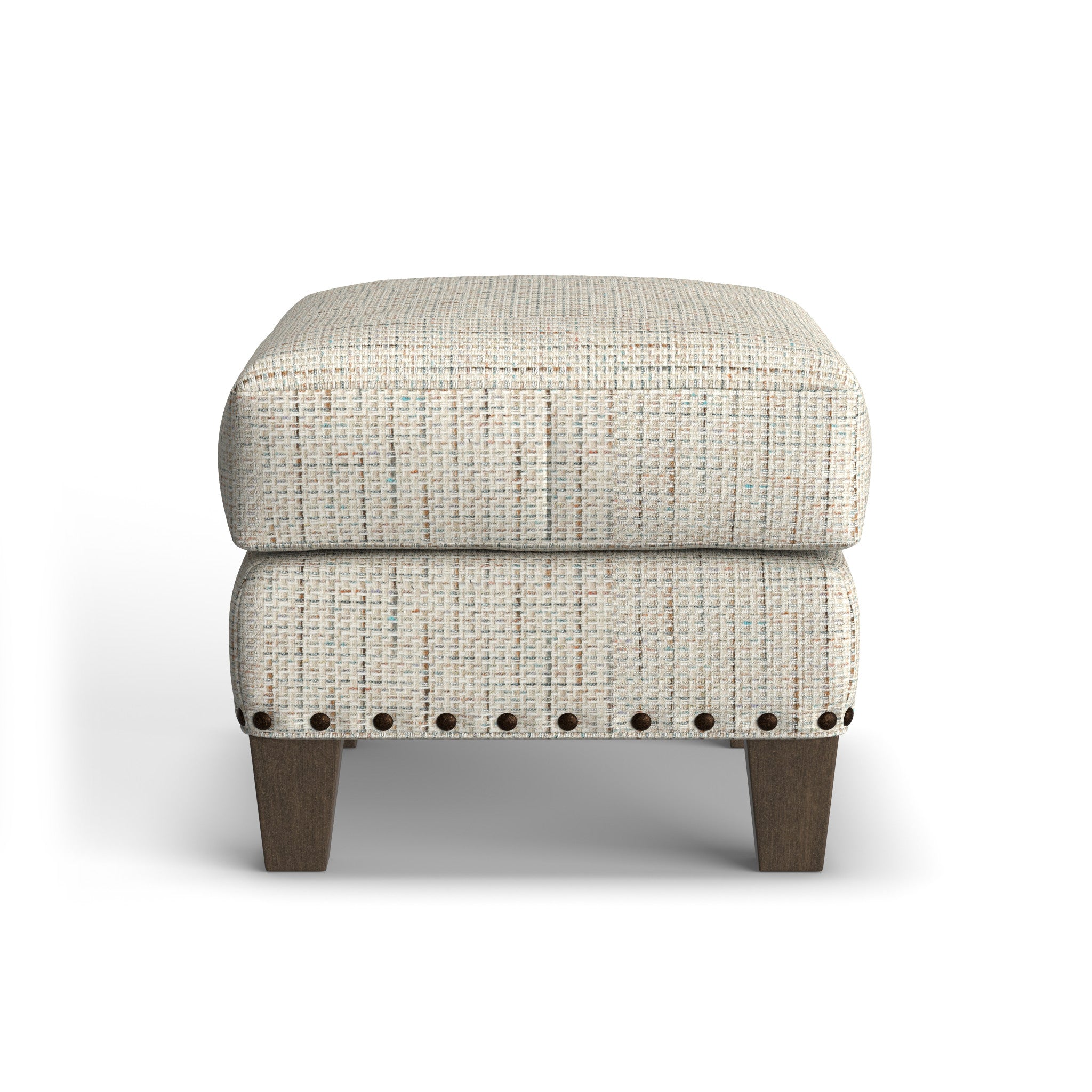 Gianna Fabric Ottoman
