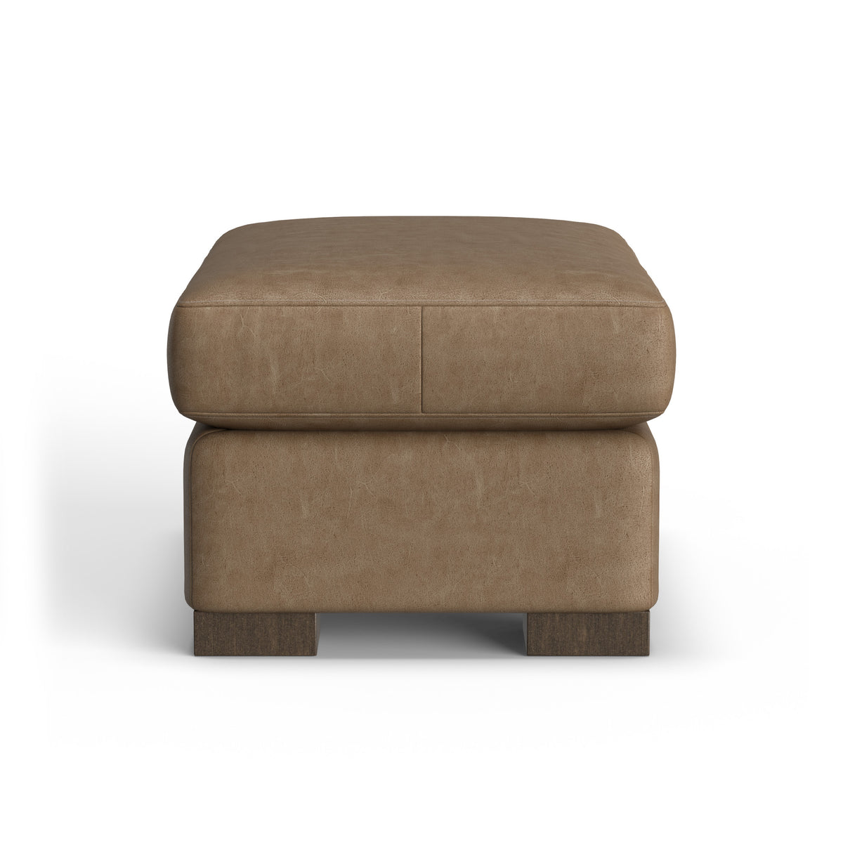 Bryant Leather Ottoman