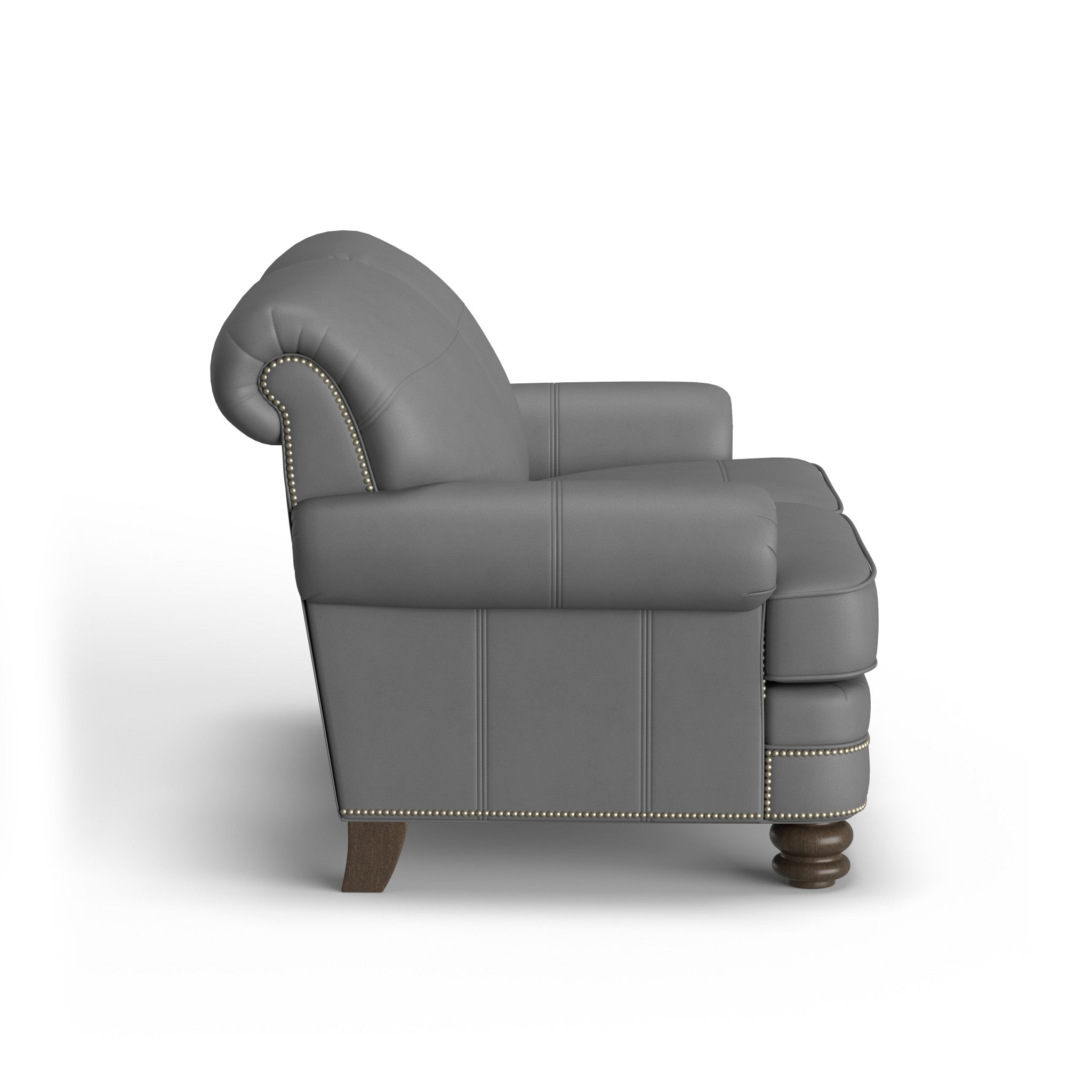 Bay Bridge Leather Loveseat
