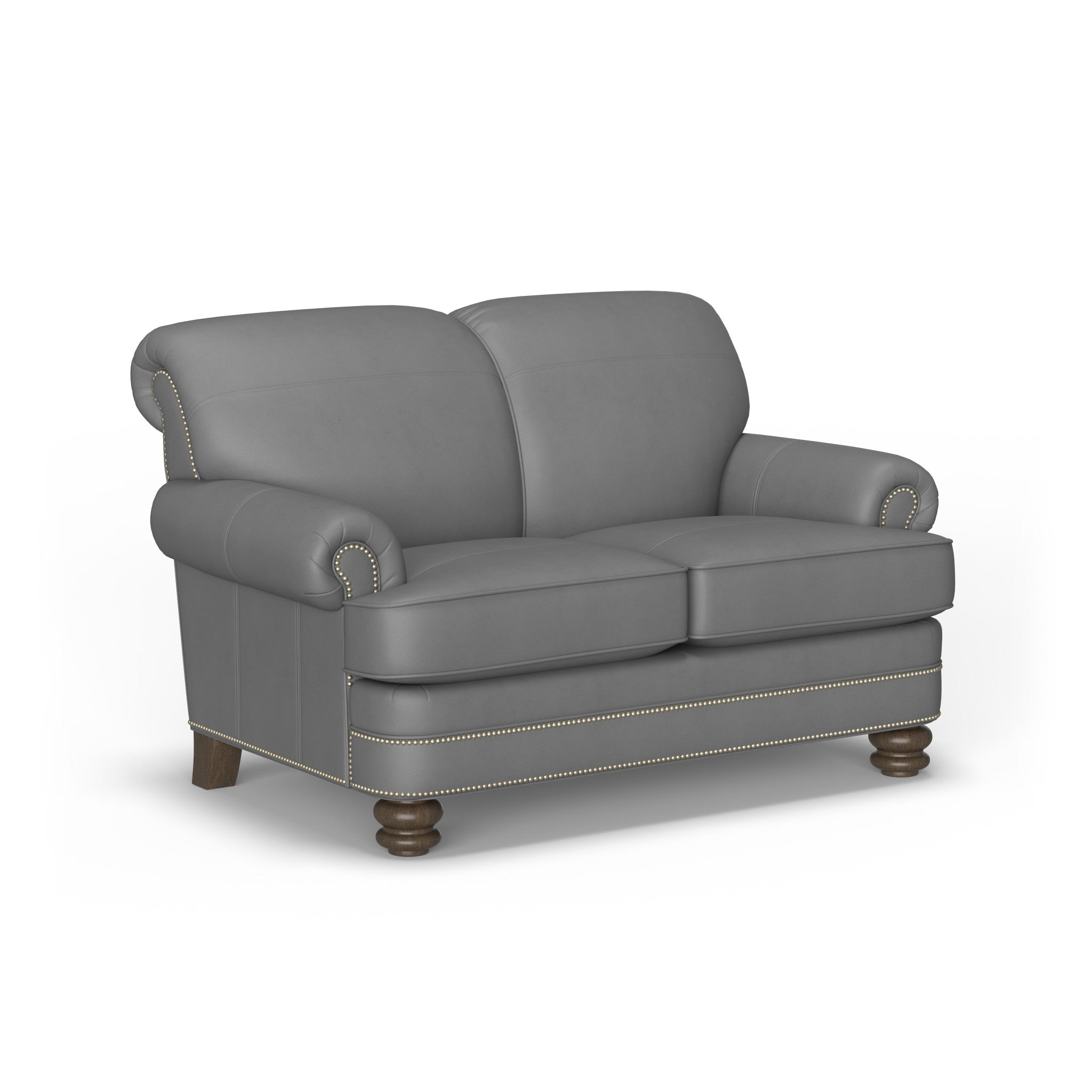 Bay Bridge Leather Loveseat