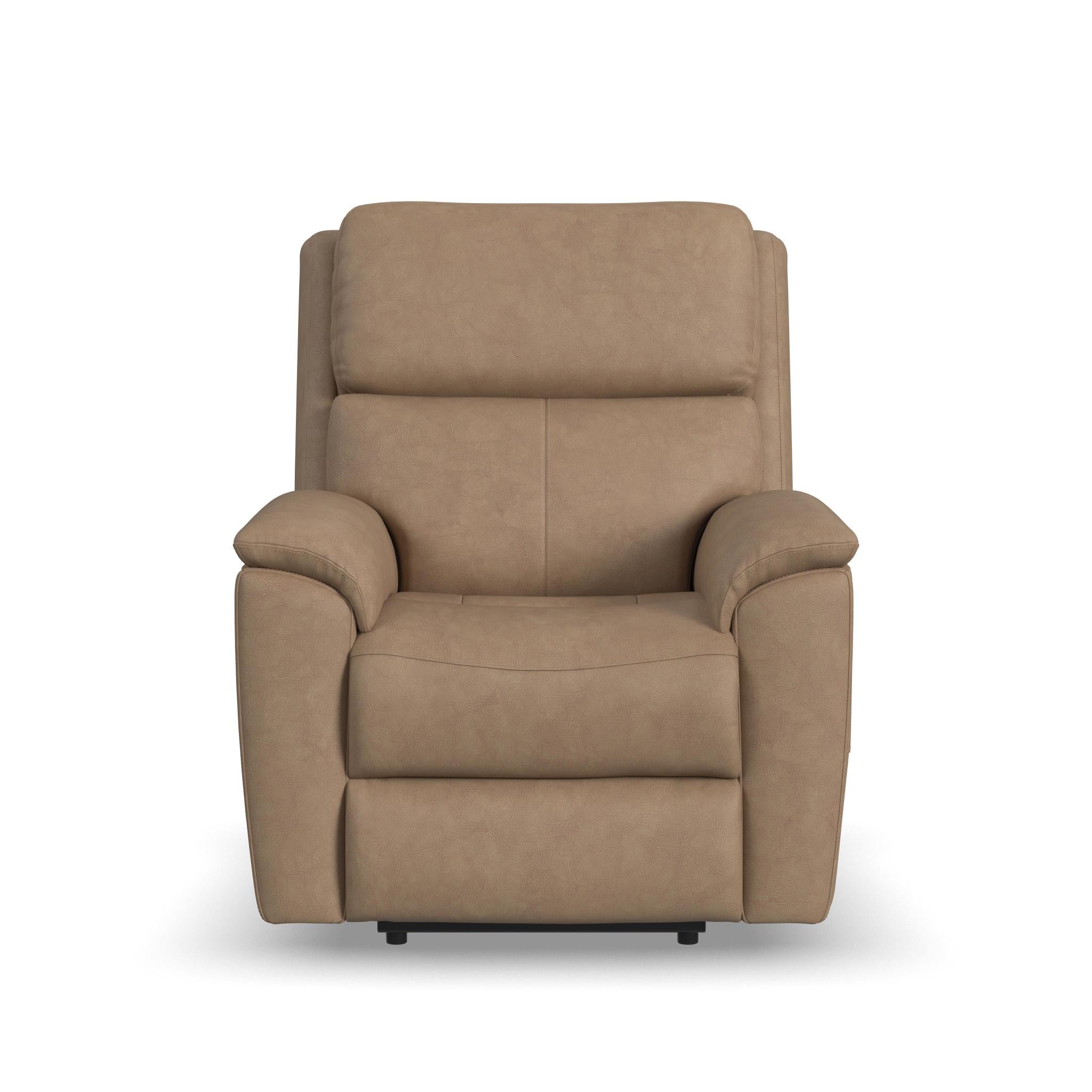 Porter Leather Power Recliner with Power Headrest & Lumbar