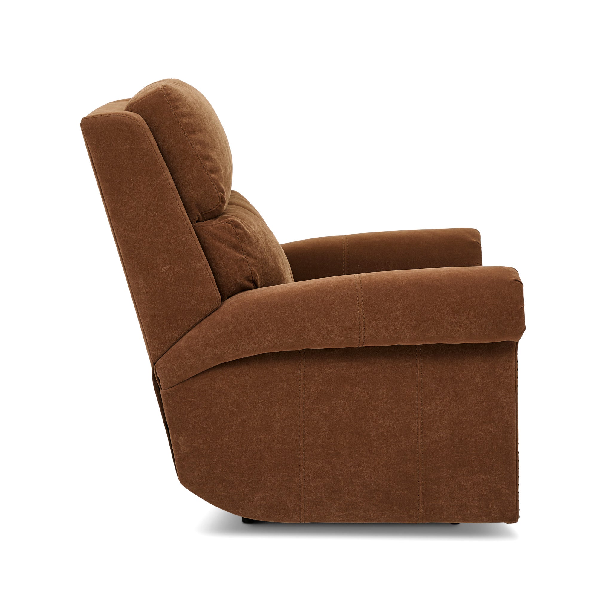 Bernard Leather Power Recliner with Power Headrest & Lumbar