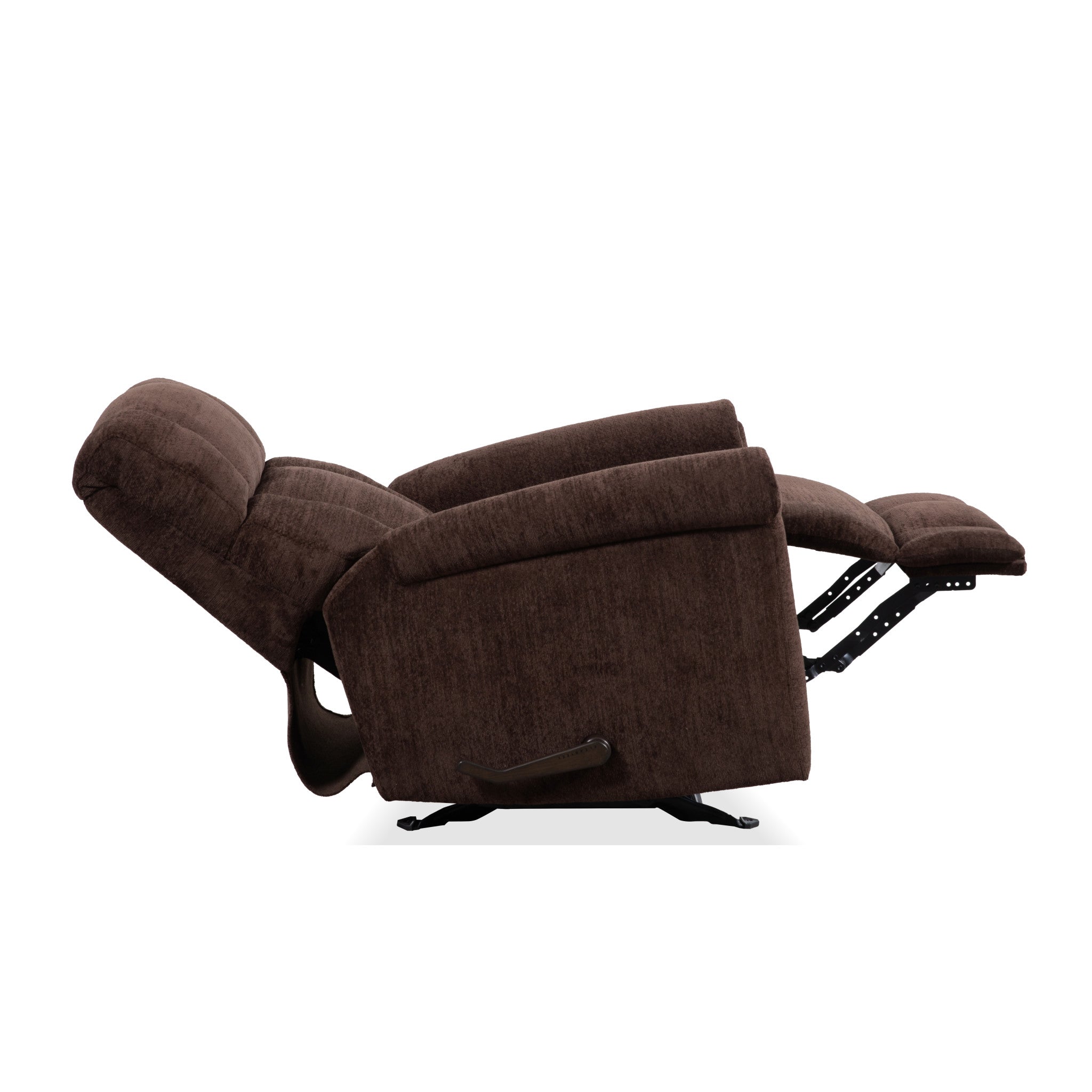 Classic Buffalo Fabric Perfect Match Gliding Recliner
