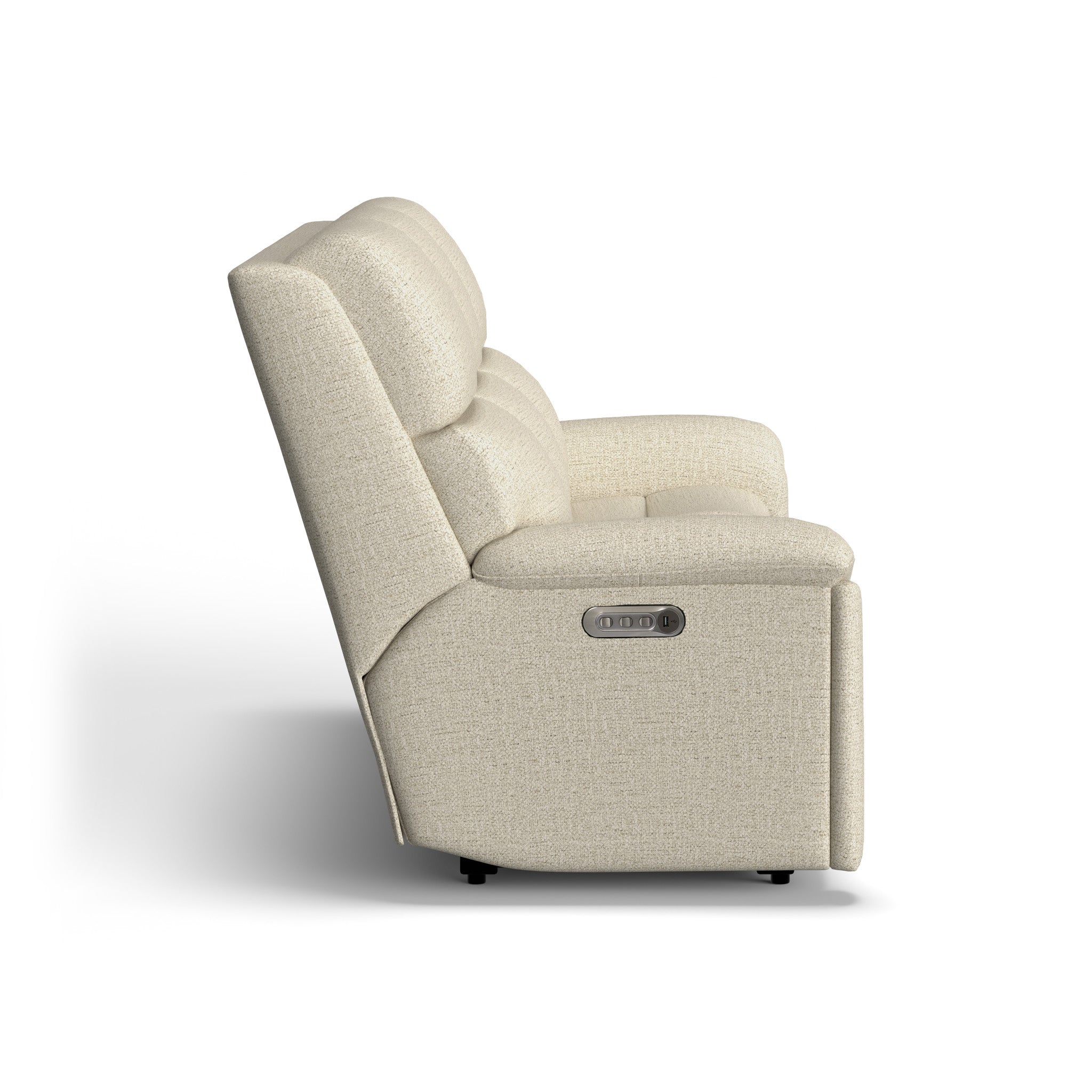 Porter Fabric Power Reclining Sofa with Console, Power Headrests & Lumbar
