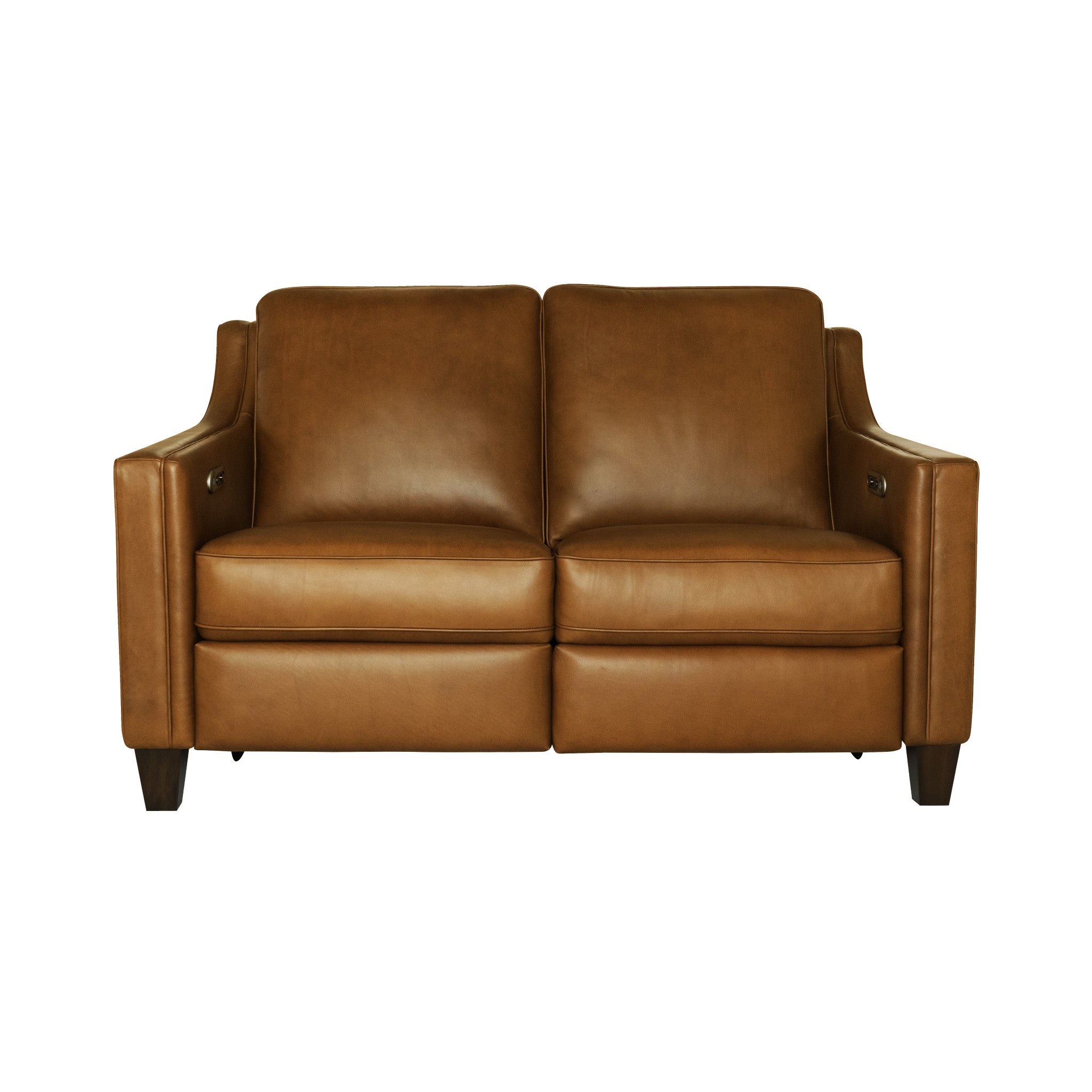 Finley Leather Power Inclining Loveseat - Living Room Furniture