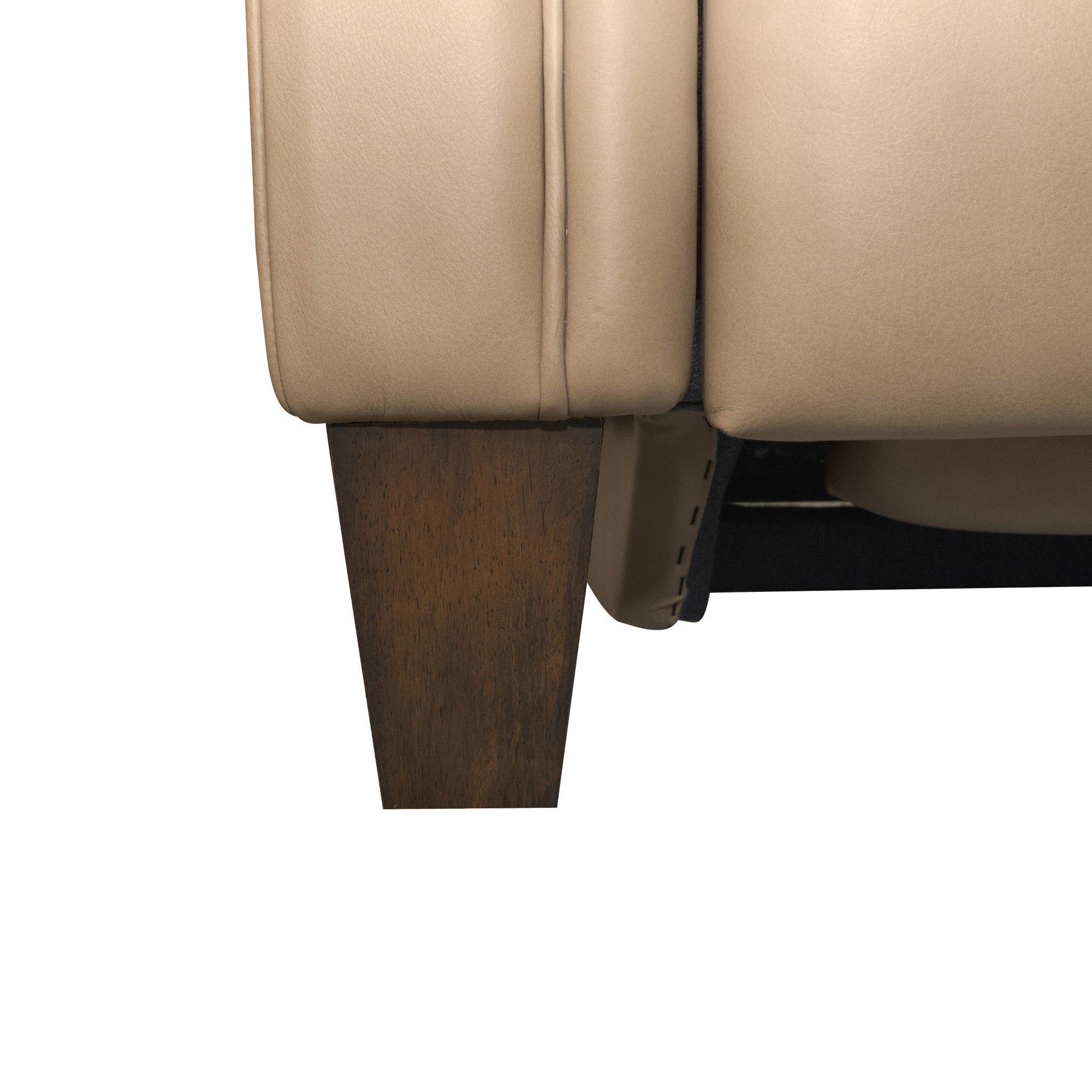 Finley Leather Power Inclining Sofa - Living Room Furniture