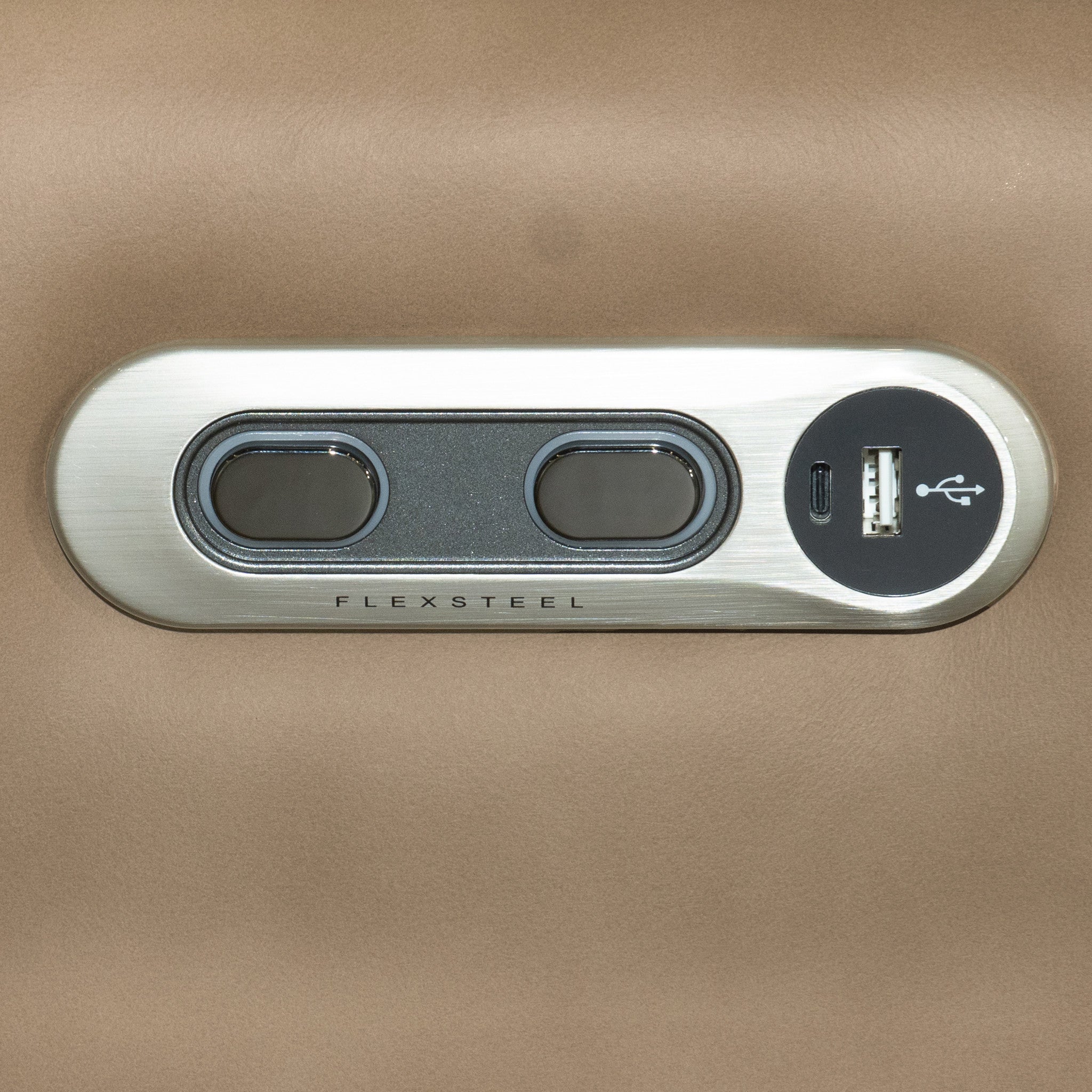 Finley Leather Power Inclining Sofa - Living Room Furniture