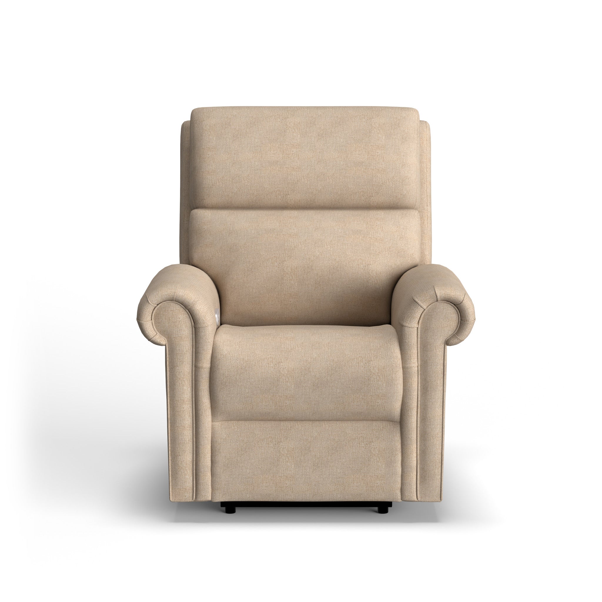 Bernard Fabric Power Recliner with Power Headrest & Lumbar