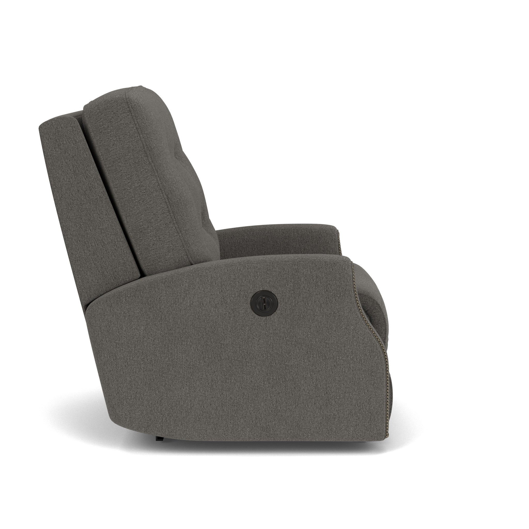 Devon Fabric Power Rocking Recliner