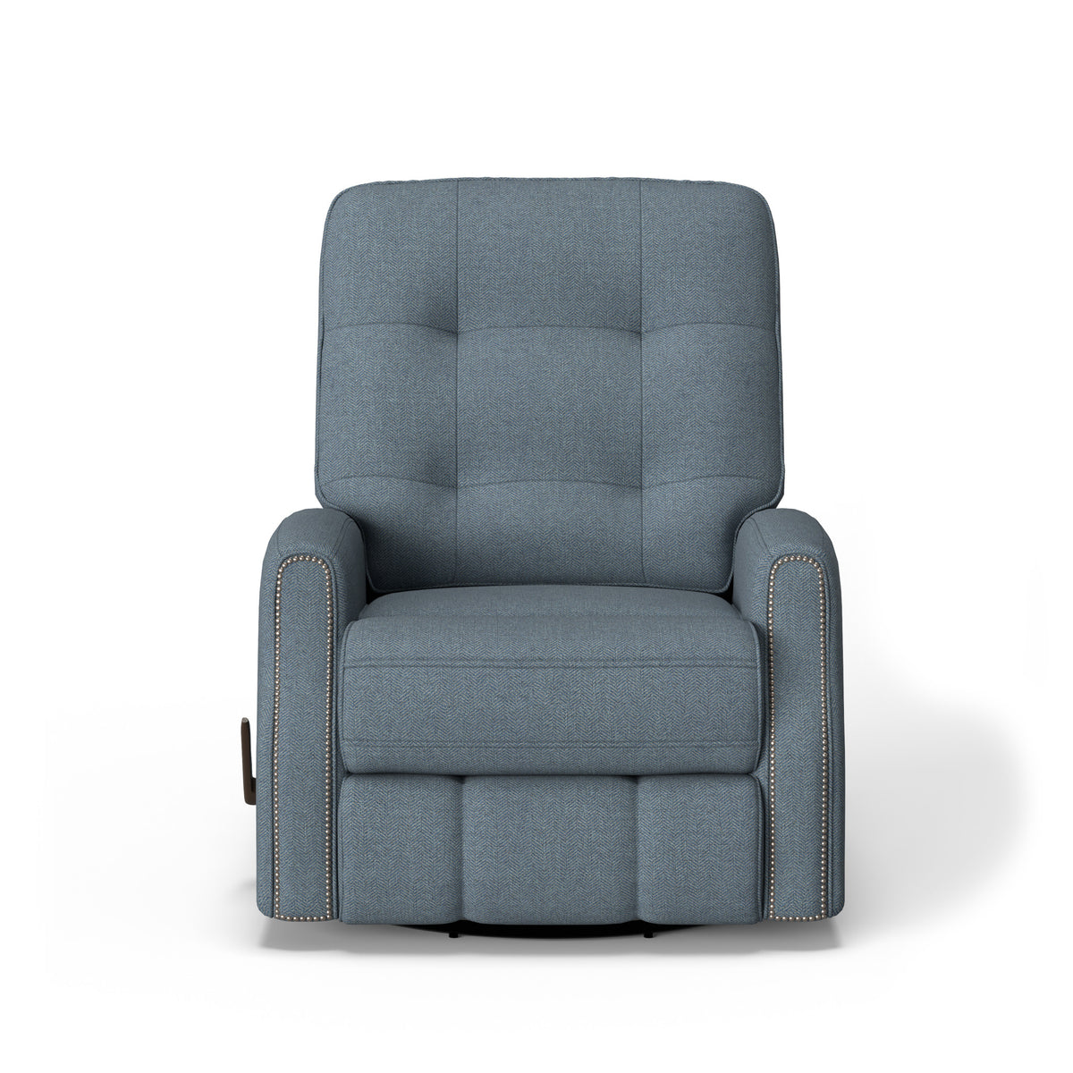 Devon Fabric Swivel Gliding Recliner