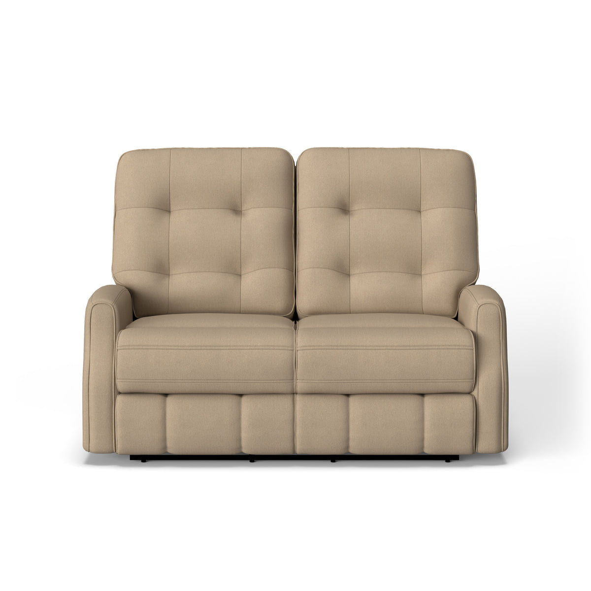 Devon Fabric Power Reclining Loveseat with Power Headrests