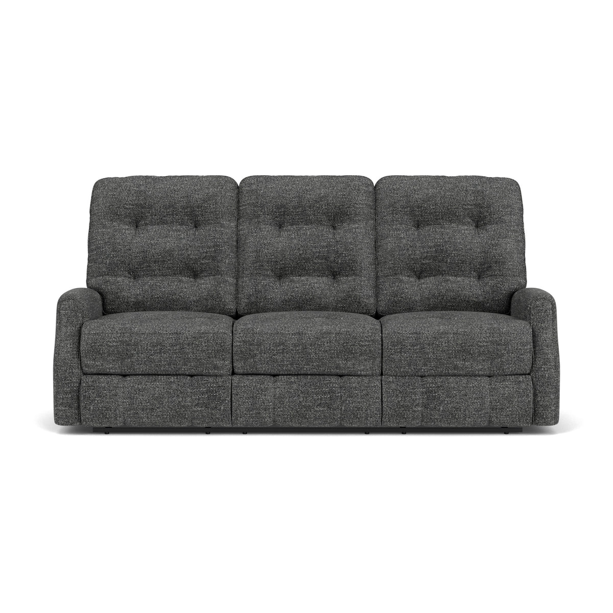 Devon Fabric Power Reclining Sofa with Power Headrests