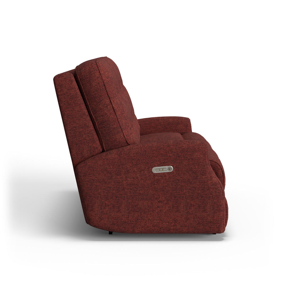 Devon Fabric Power Reclining Sofa with Power Headrests