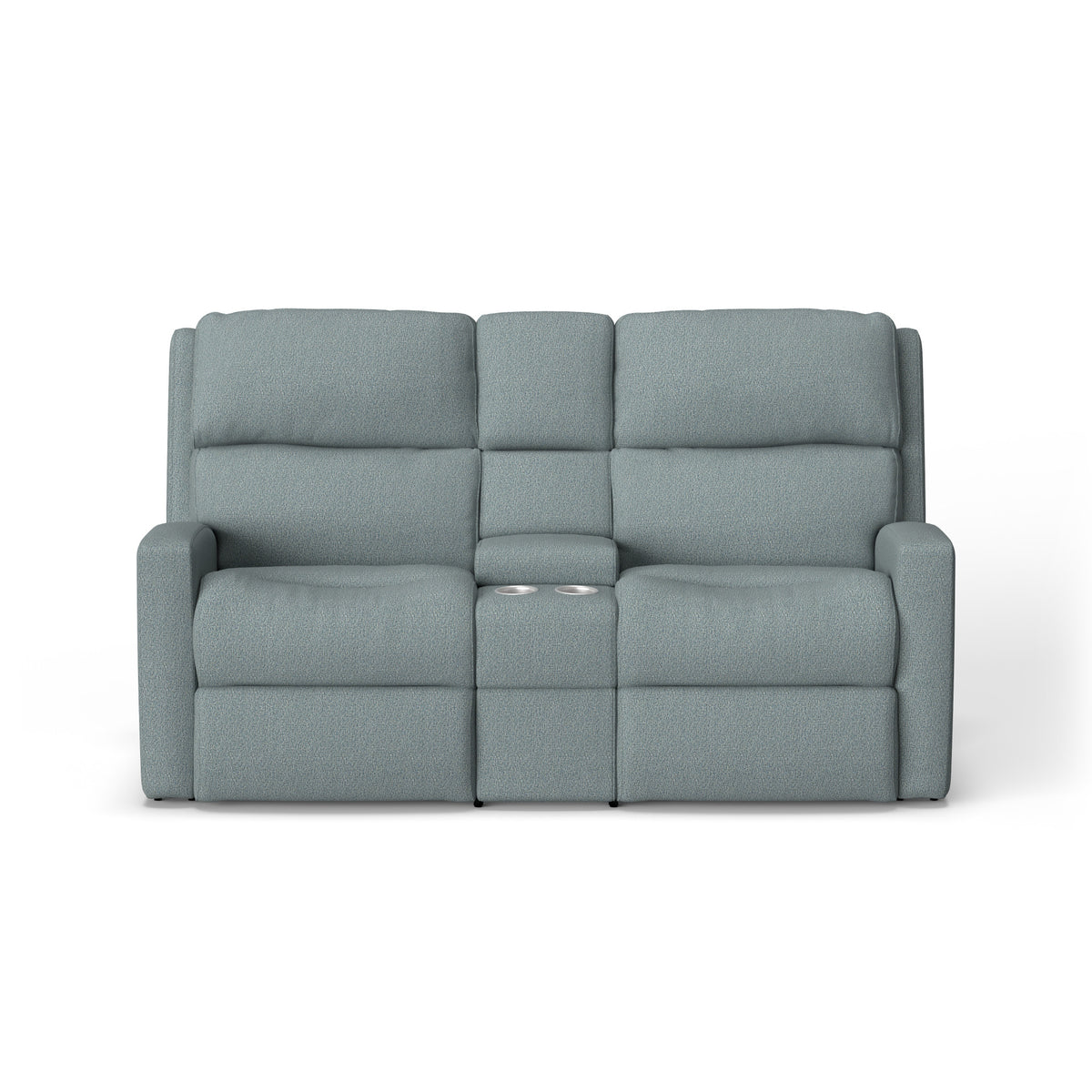 Catalina Fabric Power Reclining Loveseat with Console