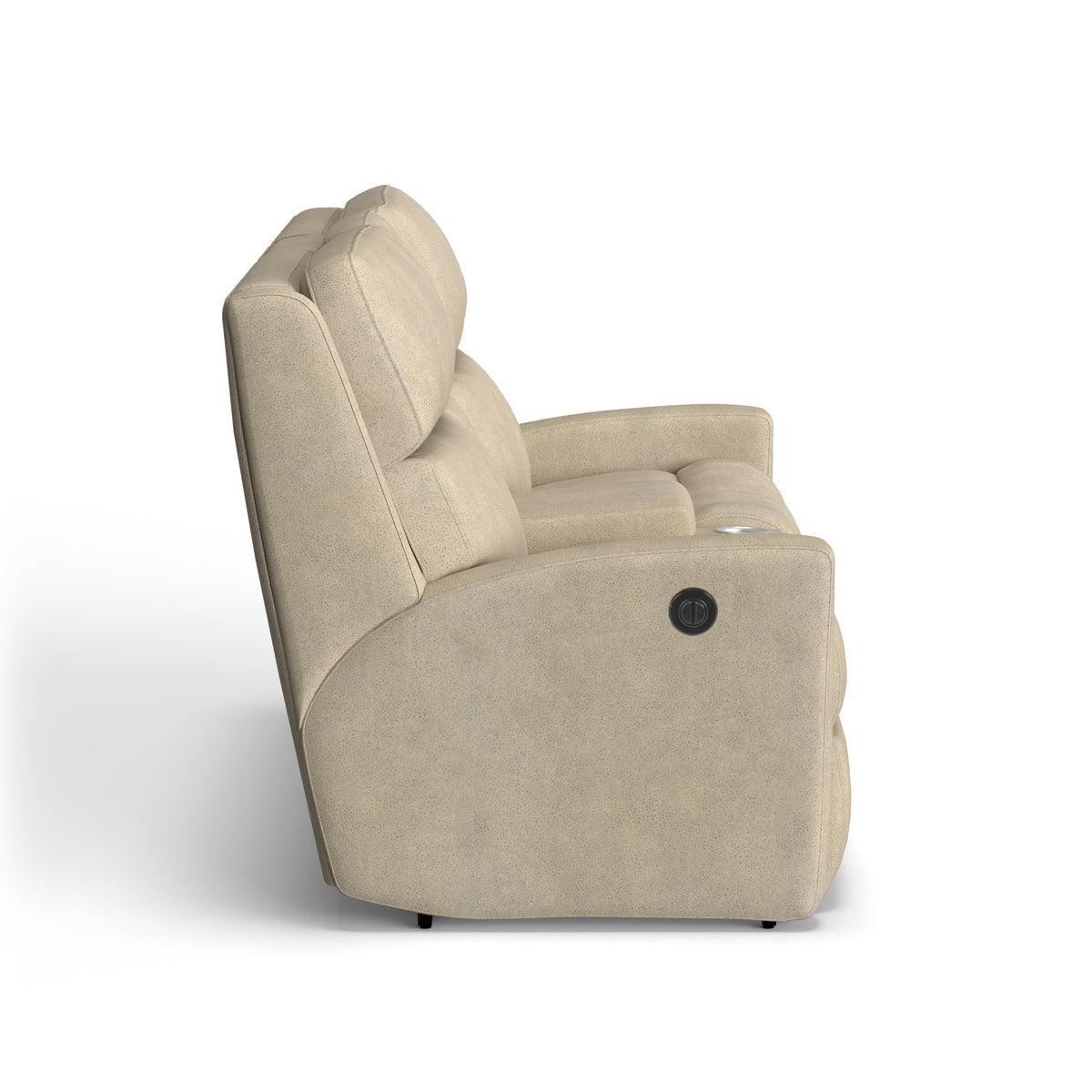 Catalina Fabric Power Reclining Loveseat with Console