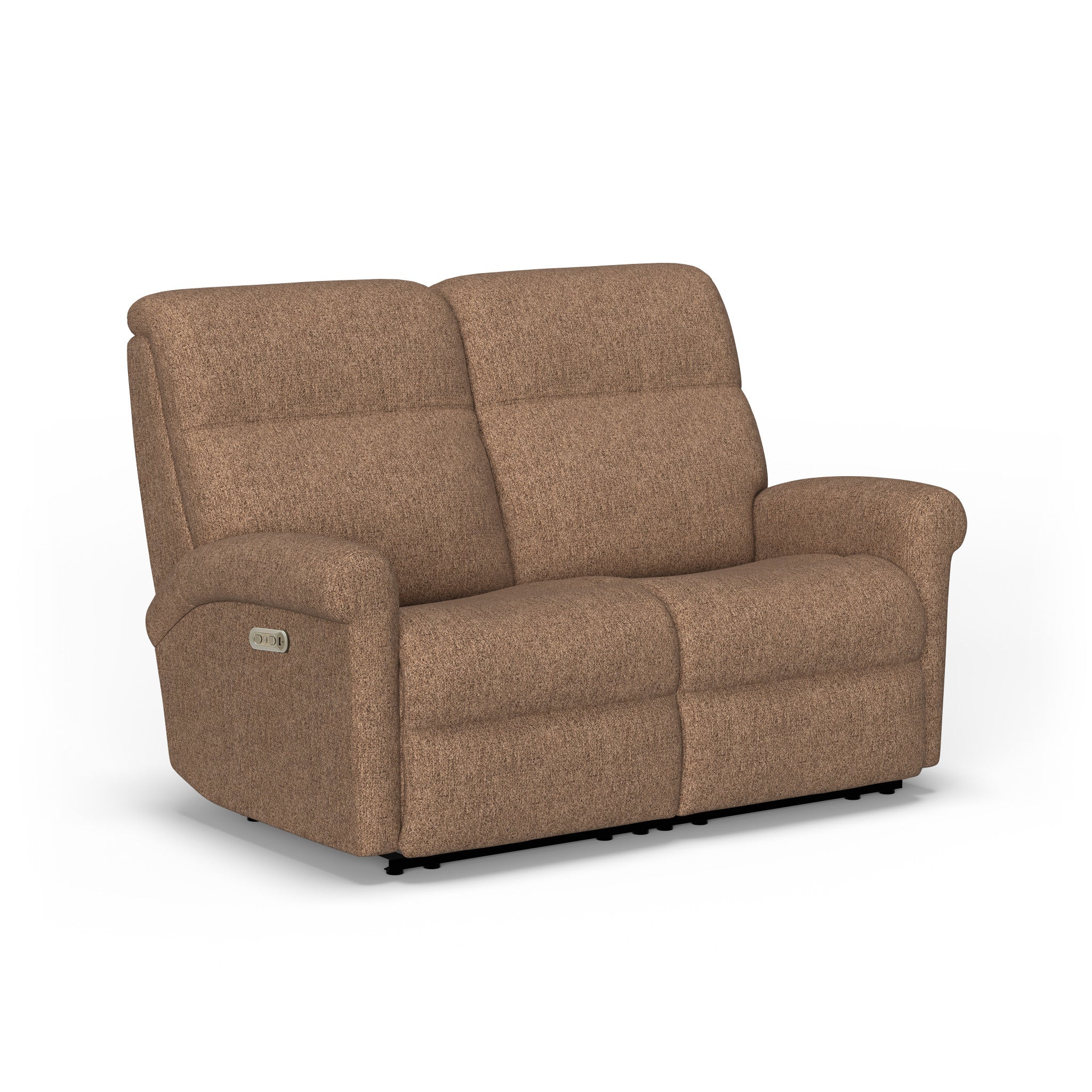Davis Fabric Power Reclining Loveseat with Power Headrests