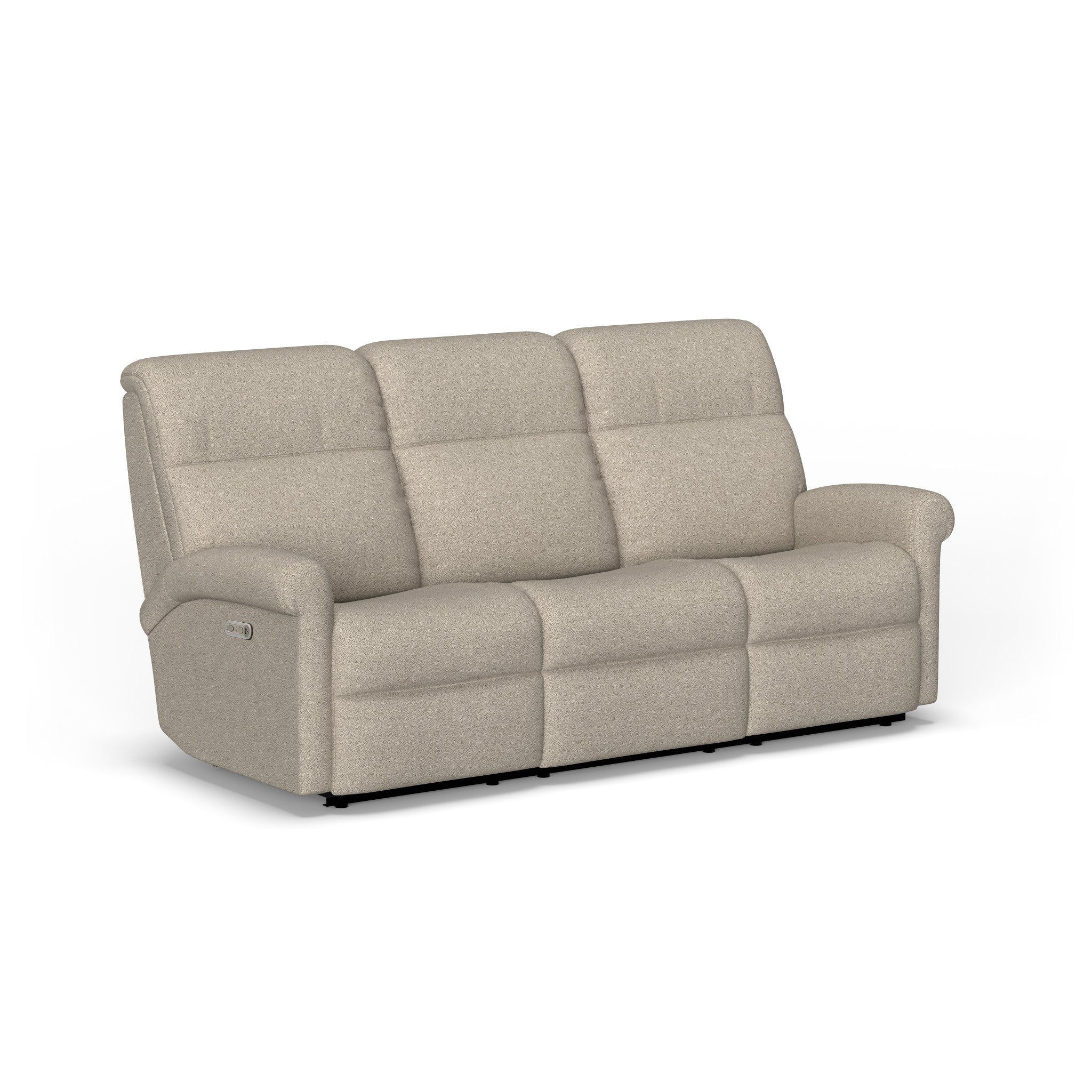 Davis Fabric Power Reclining Sofa with Power Headrests