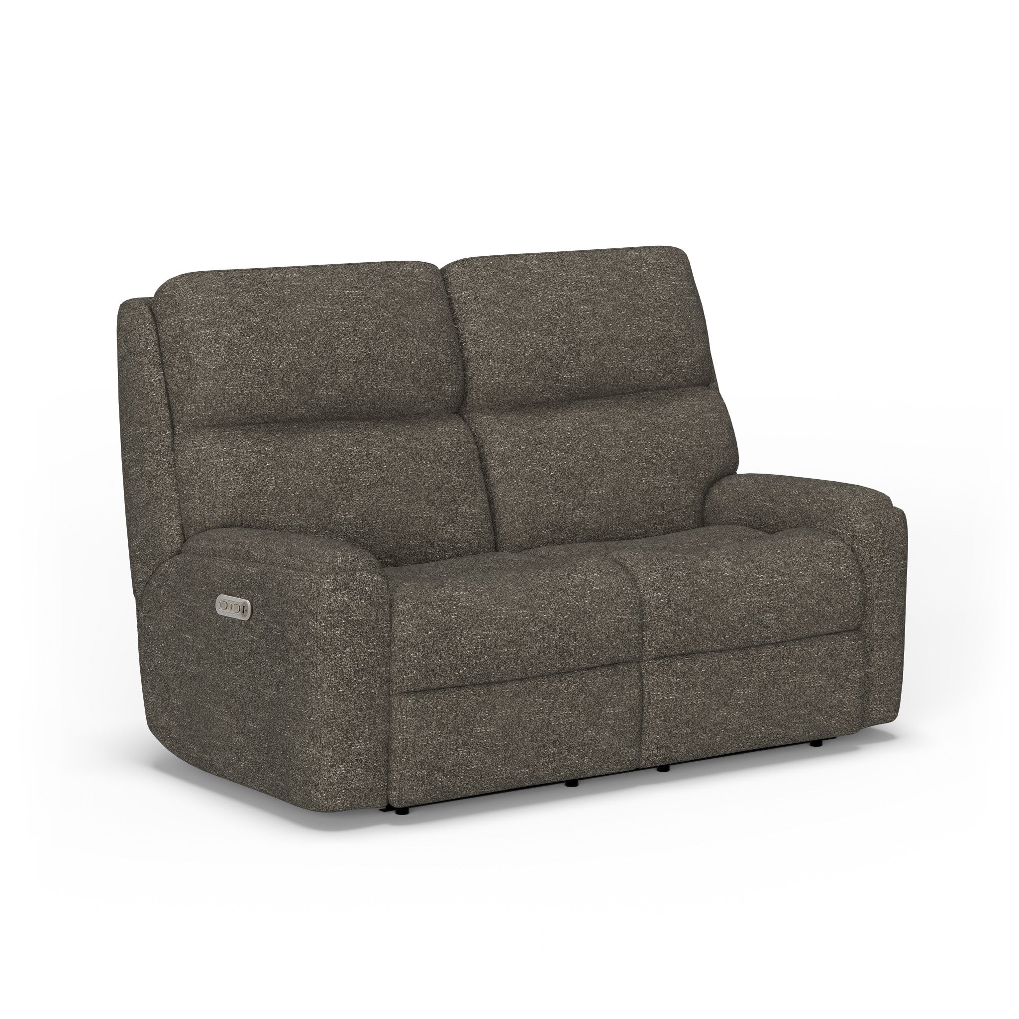 Rio Fabric Power Reclining Loveseat with Power Headrests