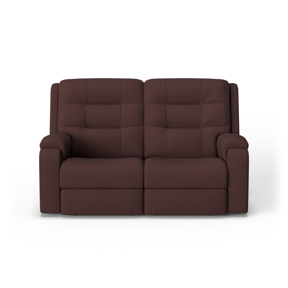 Arlo Leather Power Reclining Loveseat with Power Headrests