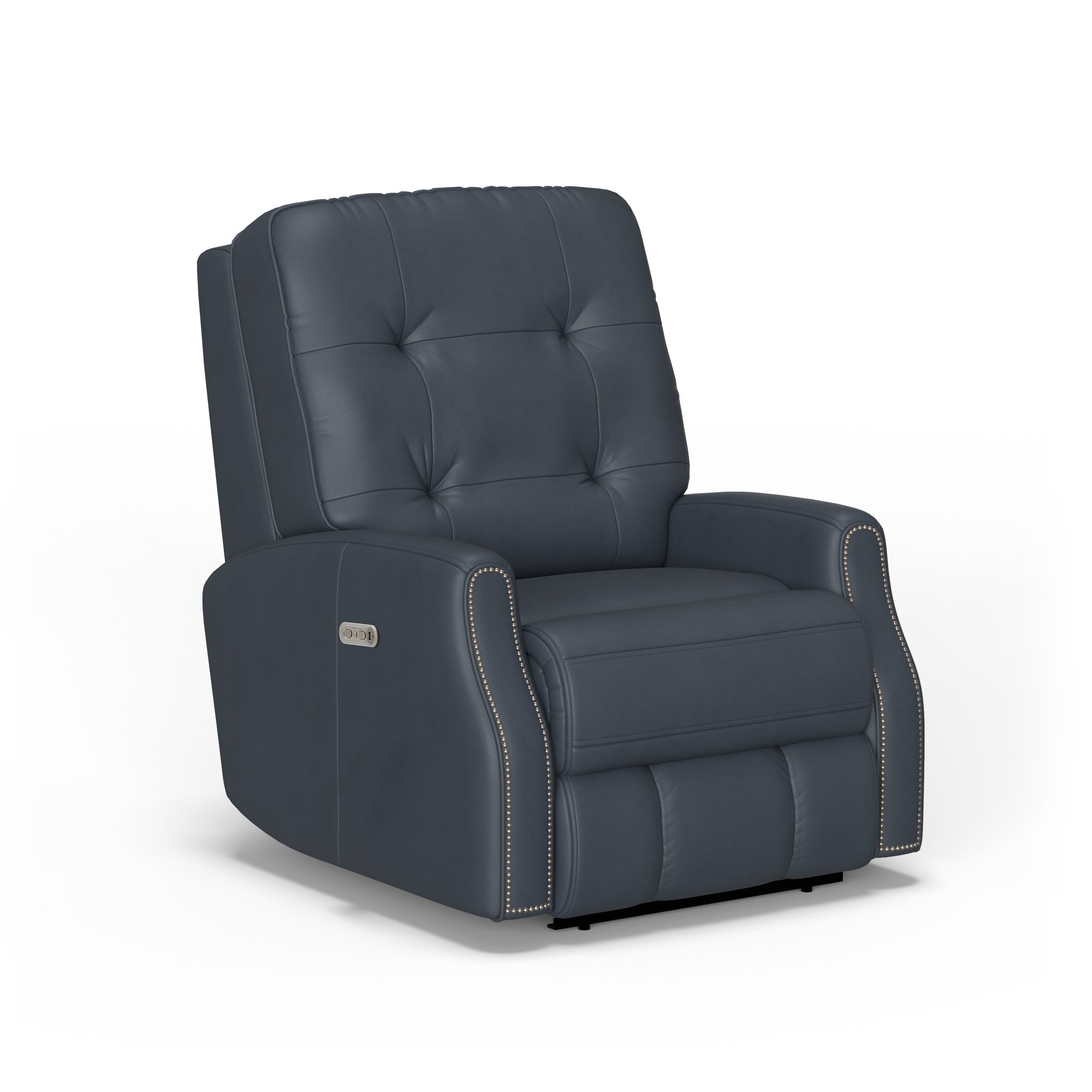 Devon Leather Power Recliner with Power Headrest