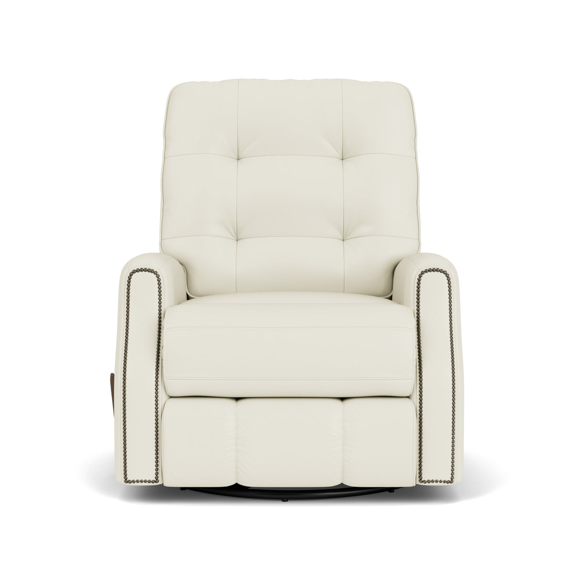 Devon Leather Swivel Gliding Recliner